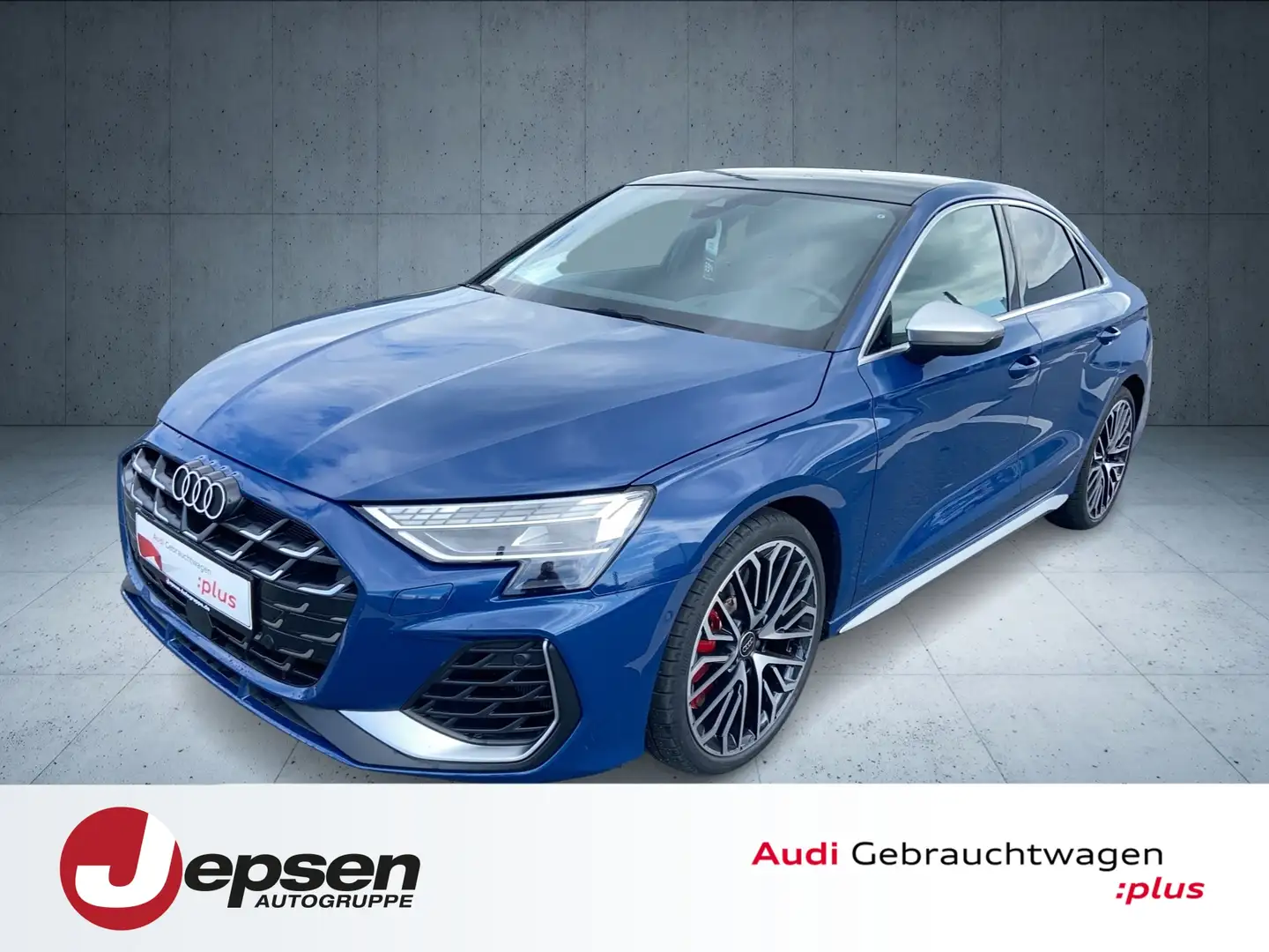 Audi S3 Limousine TFSI S tr. PANO Matrix HUD 19´ Cam Blau - 1