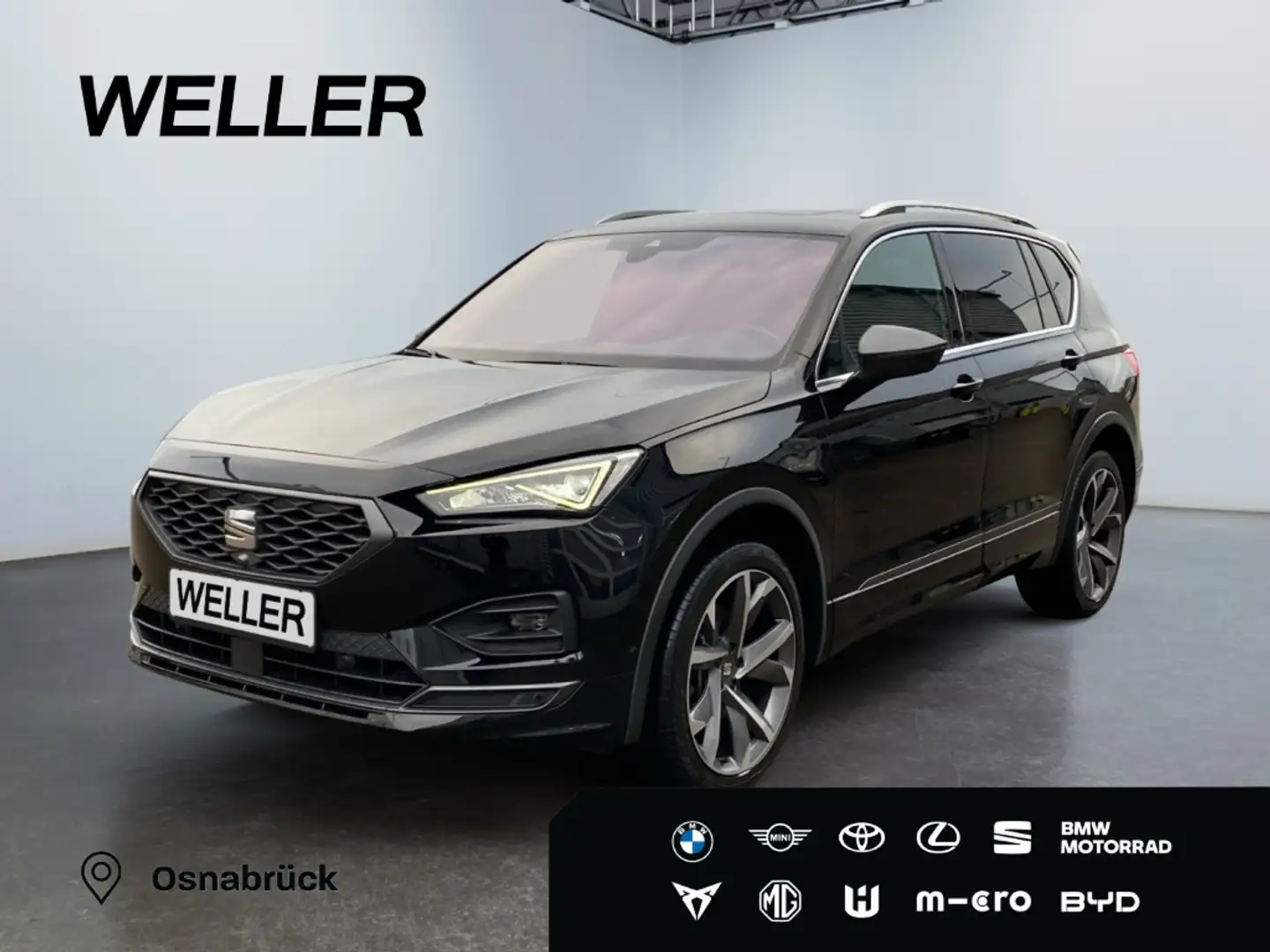 SEAT Tarraco 2.0 TDI 4Dr DSG FR *20''*Pano*Beats*4xSHZ* Schwarz - 1