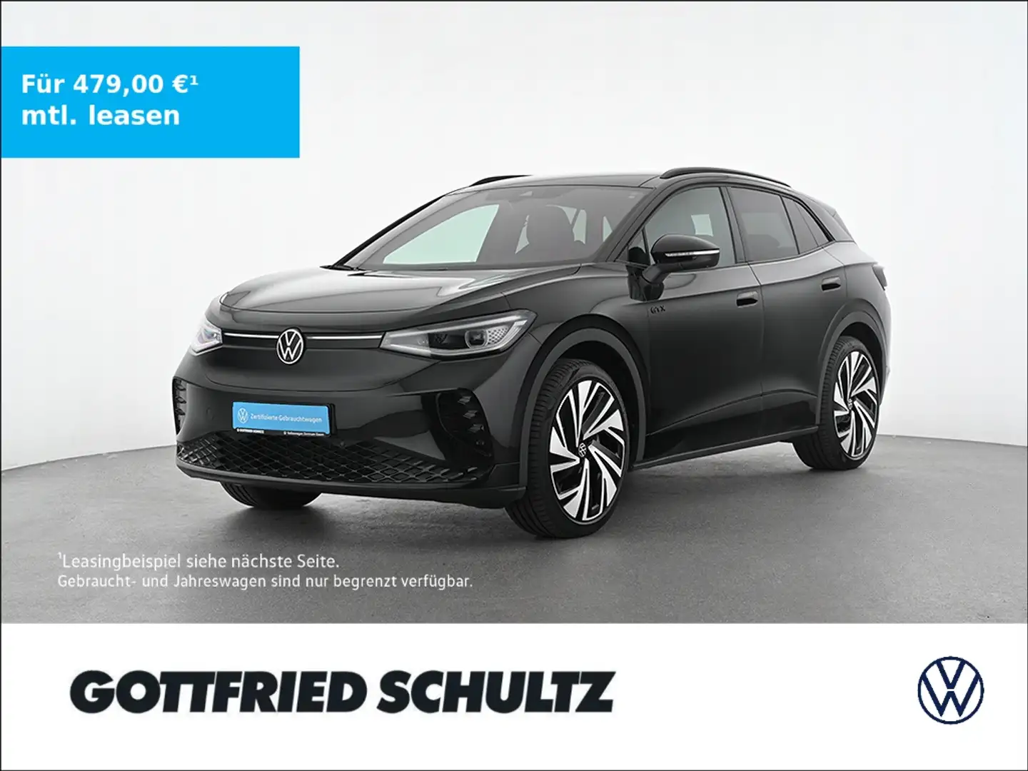Volkswagen ID.4 GTX 4Motion Matrix Panorama AHK Navi Zwart - 1