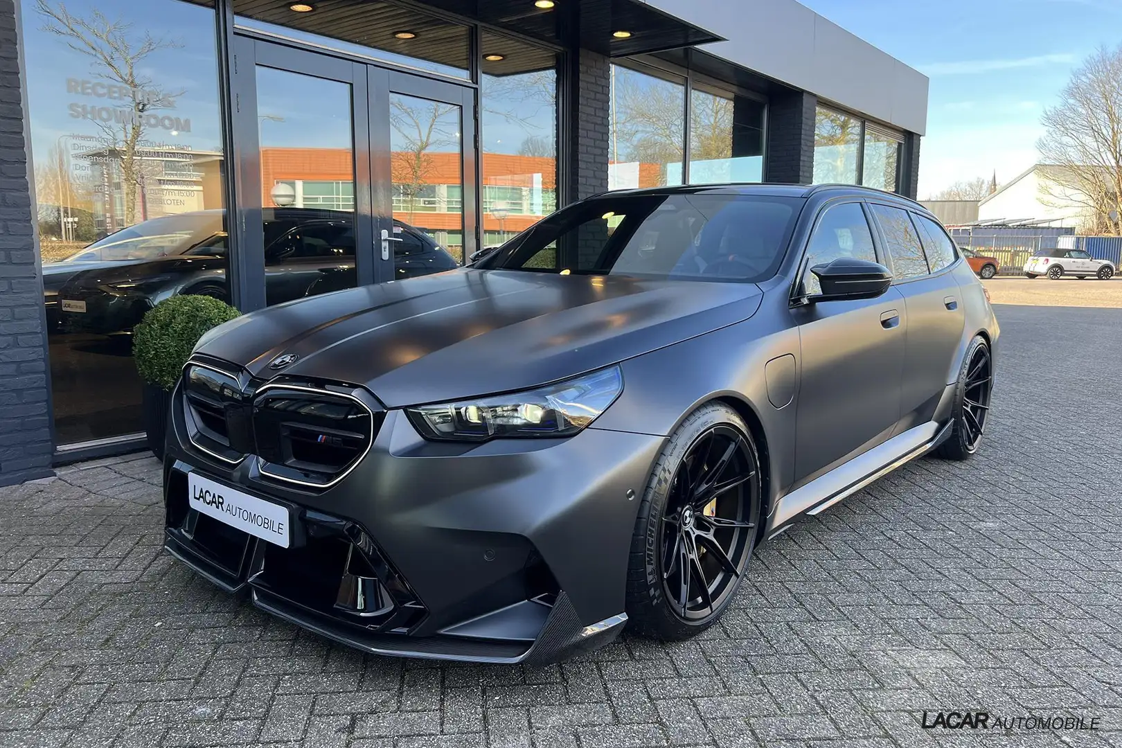 BMW M5 5-serie Touring I Ultimate I PPF I Carbon I H&R Gris - 2