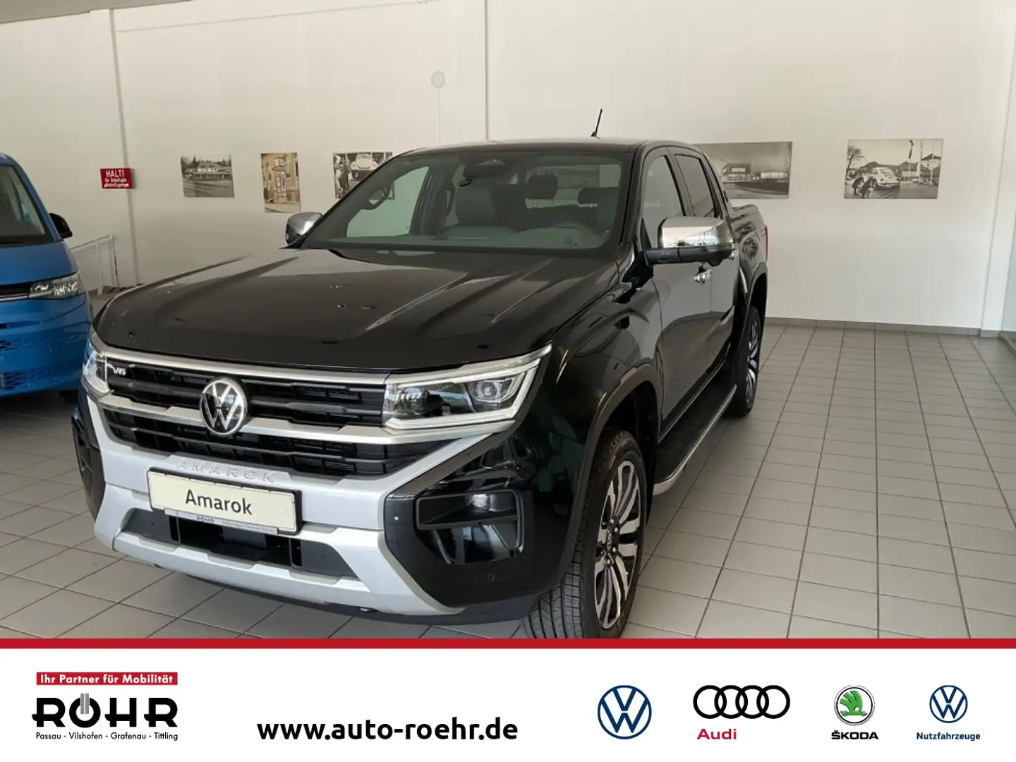 Volkswagen Amarok Aventura DC (Garantie 02/2030.AHK.21.Navi) 4motion Noir - 1