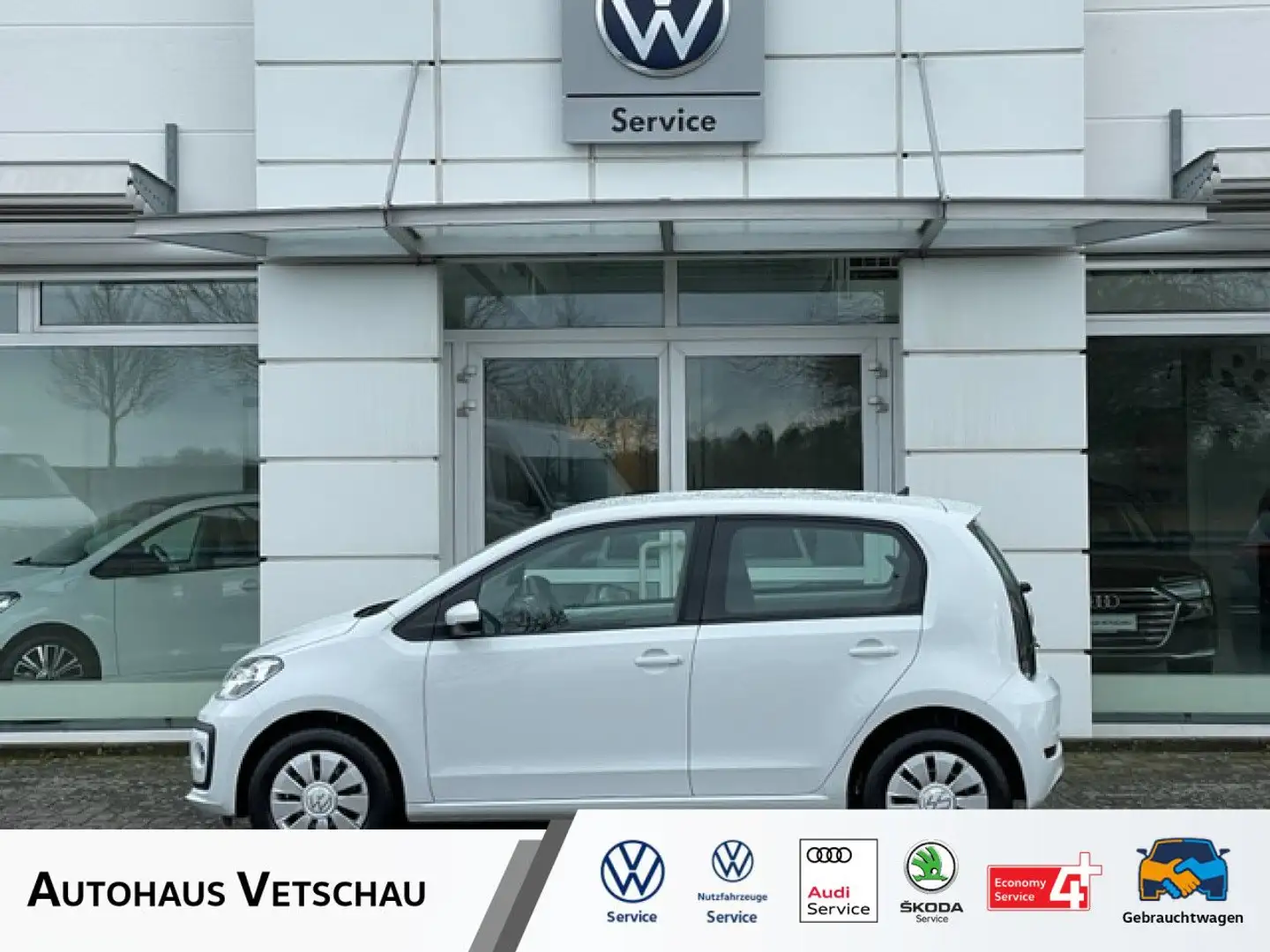 Volkswagen up! move 1.0 SHZ/DAB+/ZV/NSW/Climatronic Bluetooth Weiß - 1