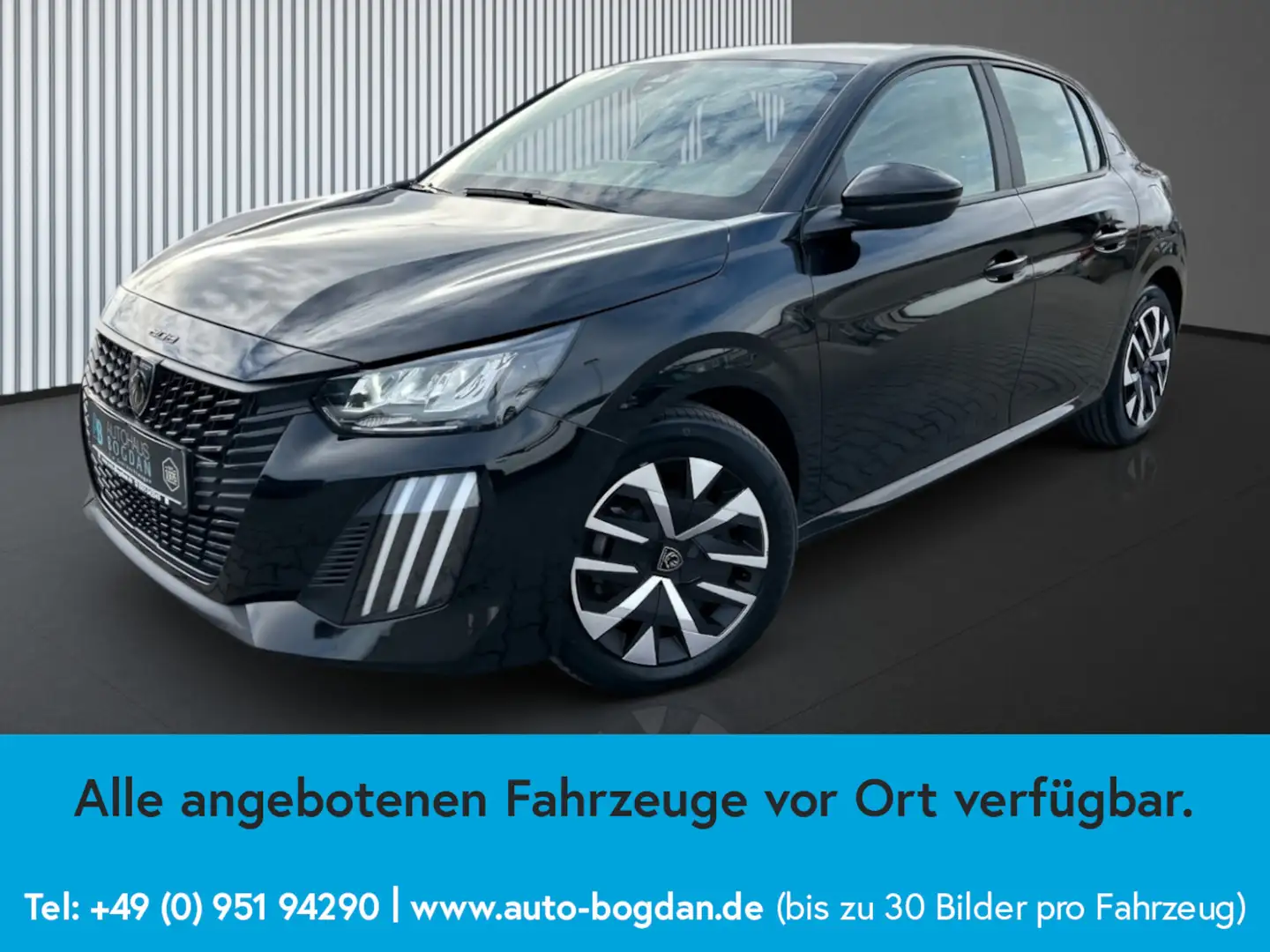 Peugeot 208 Active LED*Navi*Android/Apple*Tempomat*PDC Schwarz - 2