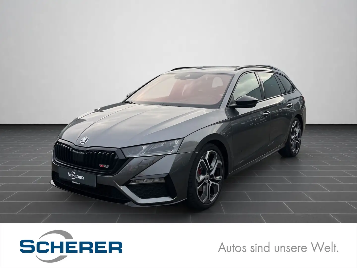 Skoda Octavia Combi RS 2.0 TDI DSG Head-up-Display Mas Grau - 1