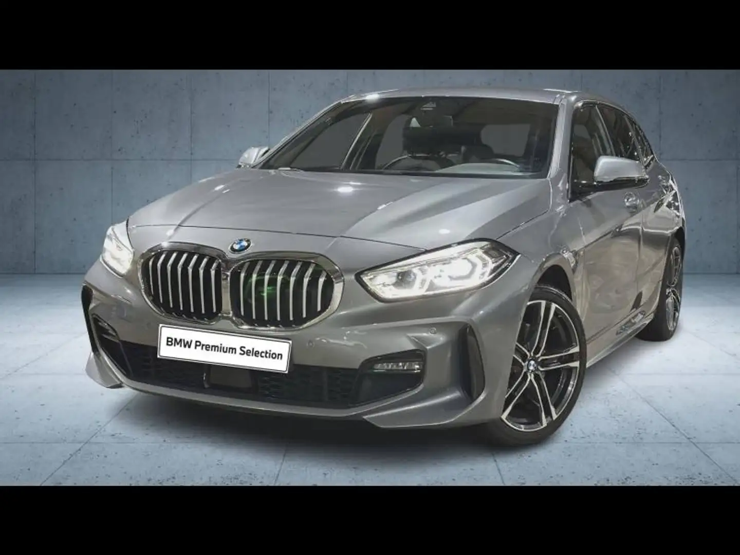 BMW 118 118dA 150ch M Sport 8cv Gris - 1