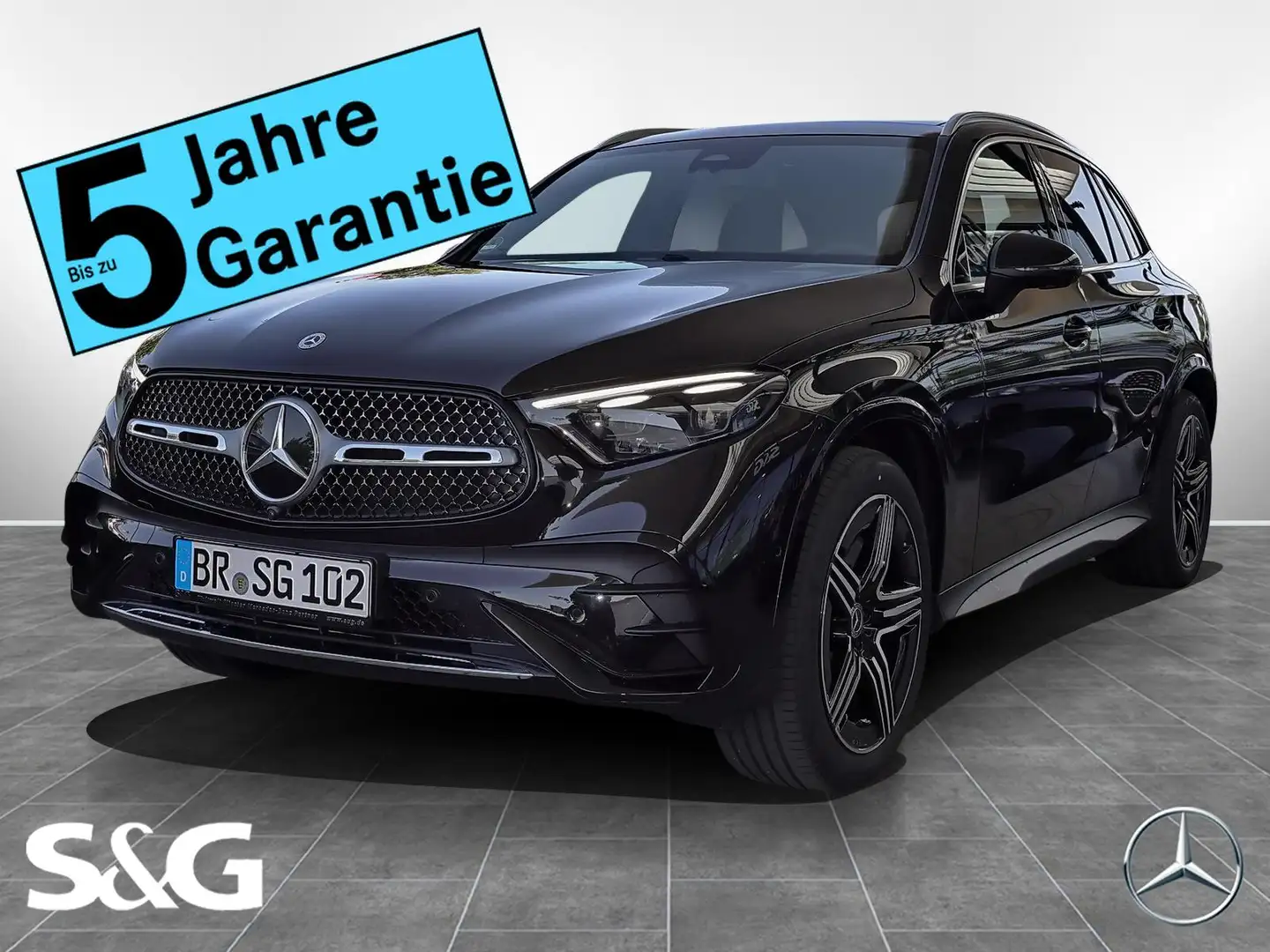 Mercedes-Benz GLC 220 d 4M AMG MBUX+360°+DIG-LED+Pano+AHK+20" Noir - 1