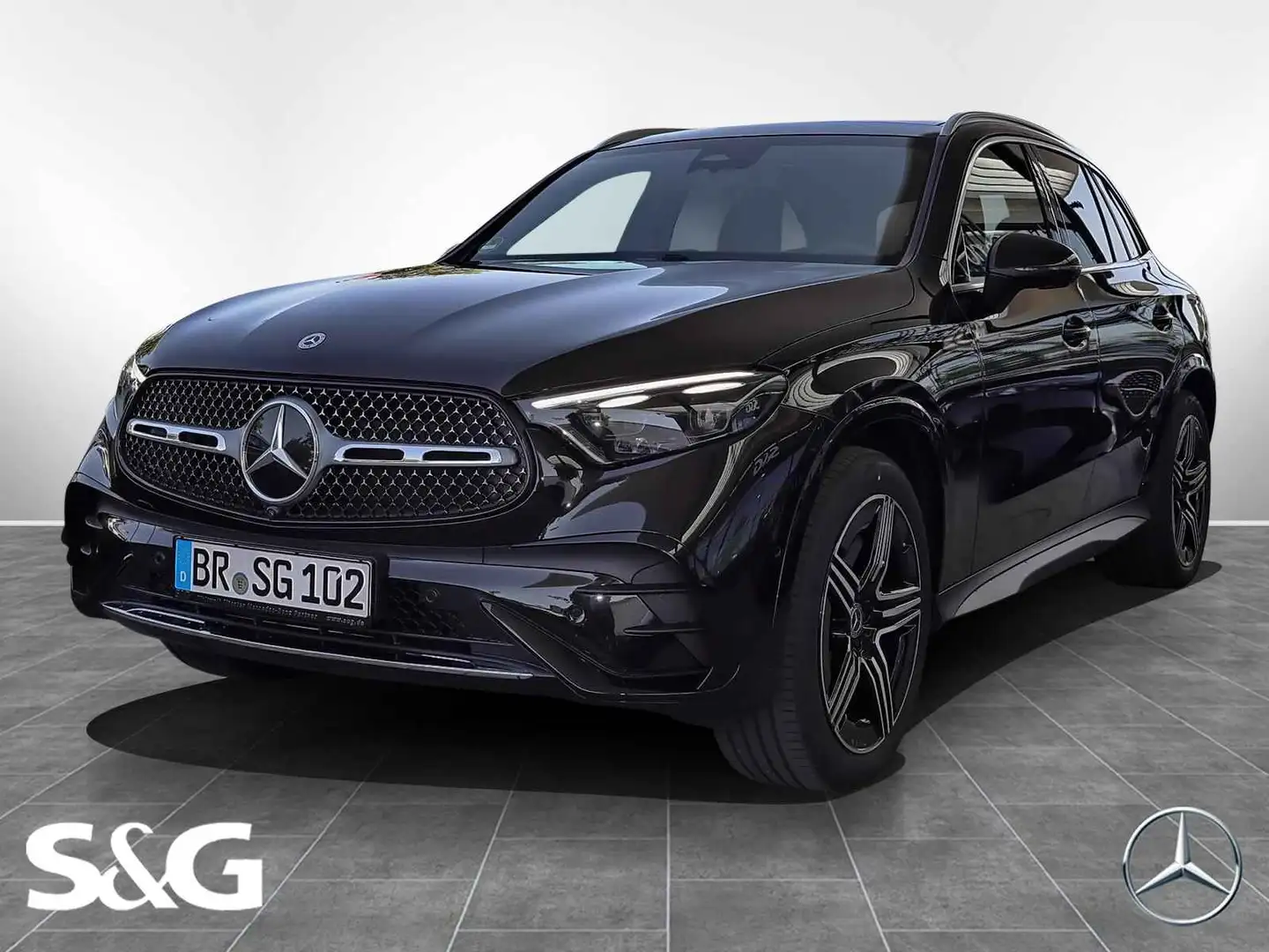Mercedes-Benz GLC 220 d 4M AMG MBUX+360°+DIG-LED+Pano+AHK+20" Schwarz - 1