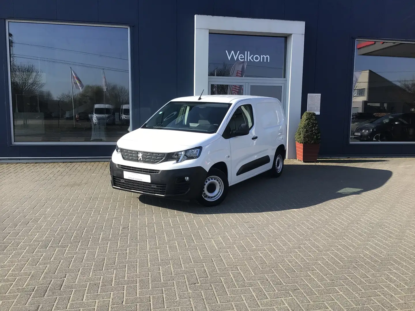 Peugeot Partner 1.6 BlueHDi L1H1 Premium 120 Blanc - 1