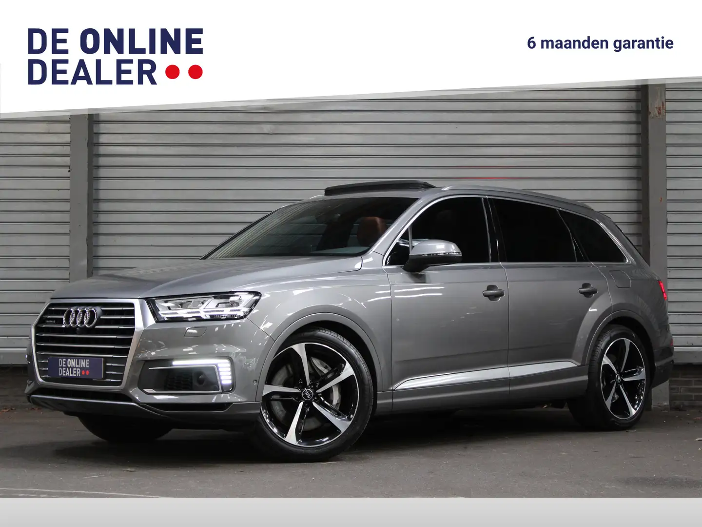 Audi Q7 3.0 TDI e-tron Quattro Premium |Pano|21inch|Carpla Сірий - 1