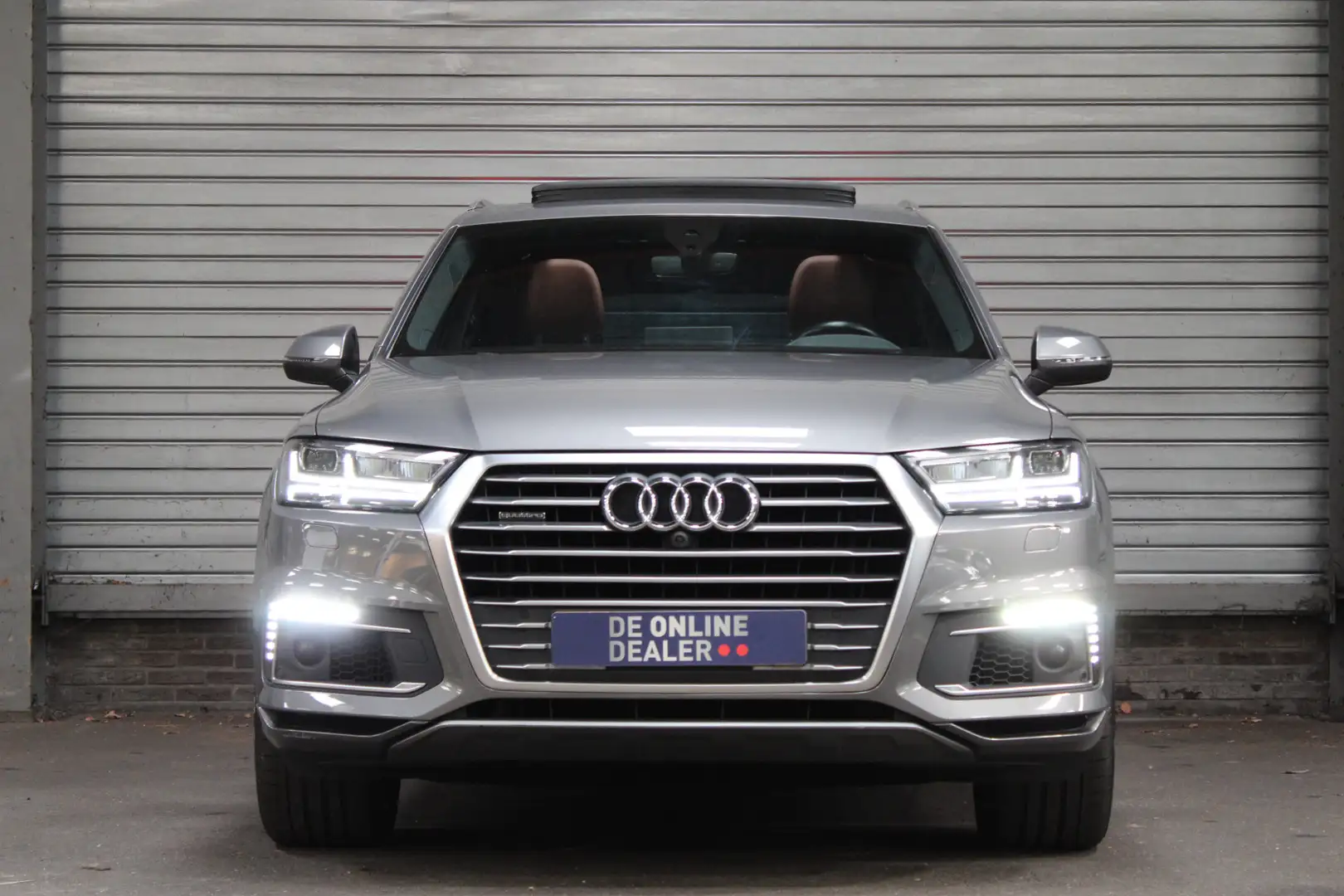 Audi Q7 3.0 TDI e-tron Quattro Premium |Pano|21inch|Carpla Сірий - 2