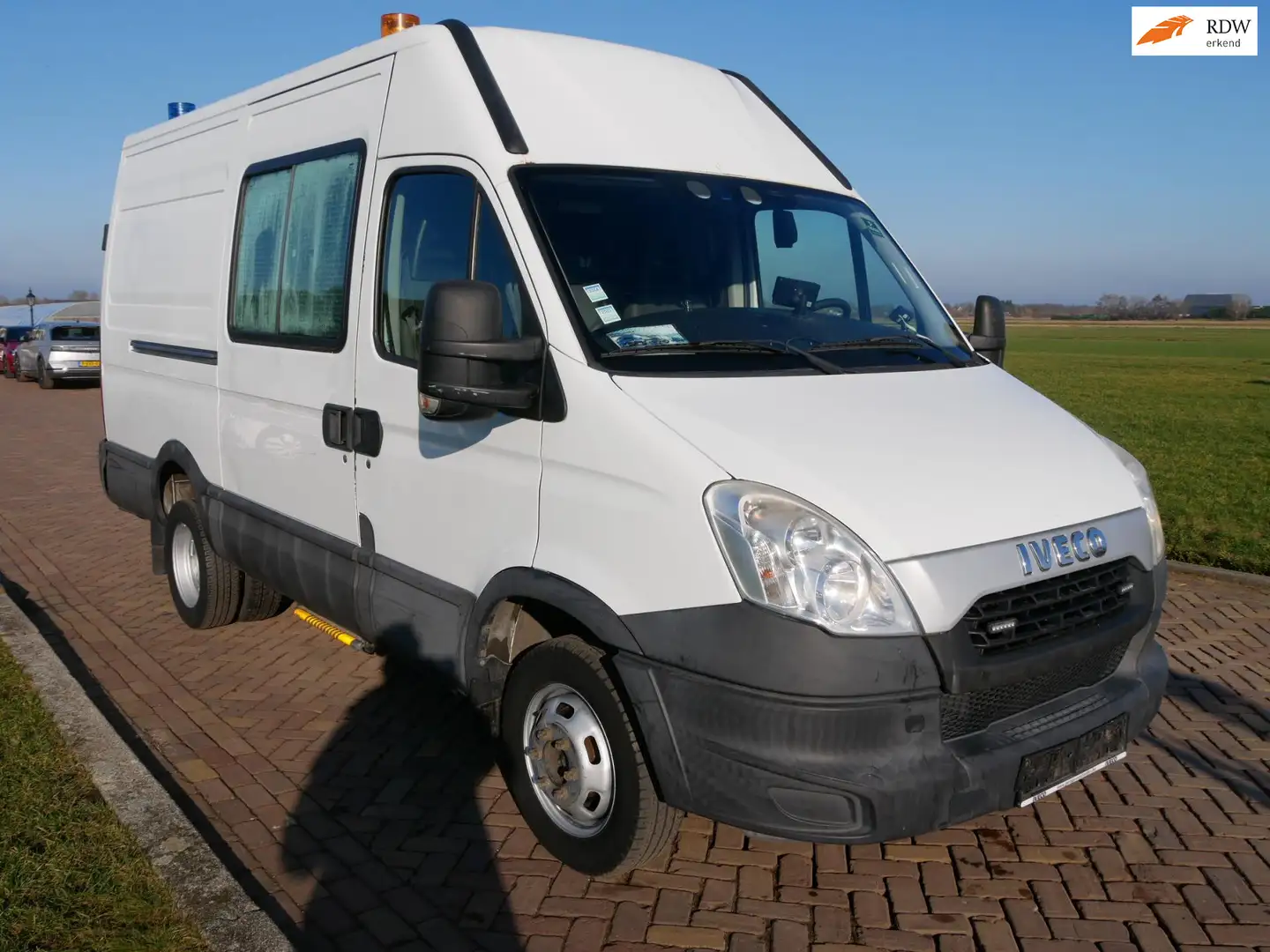 Iveco Daily 50C15V 330 H2 CLIMA CAMERA ** 7999 EX BTW ** Blanc - 1