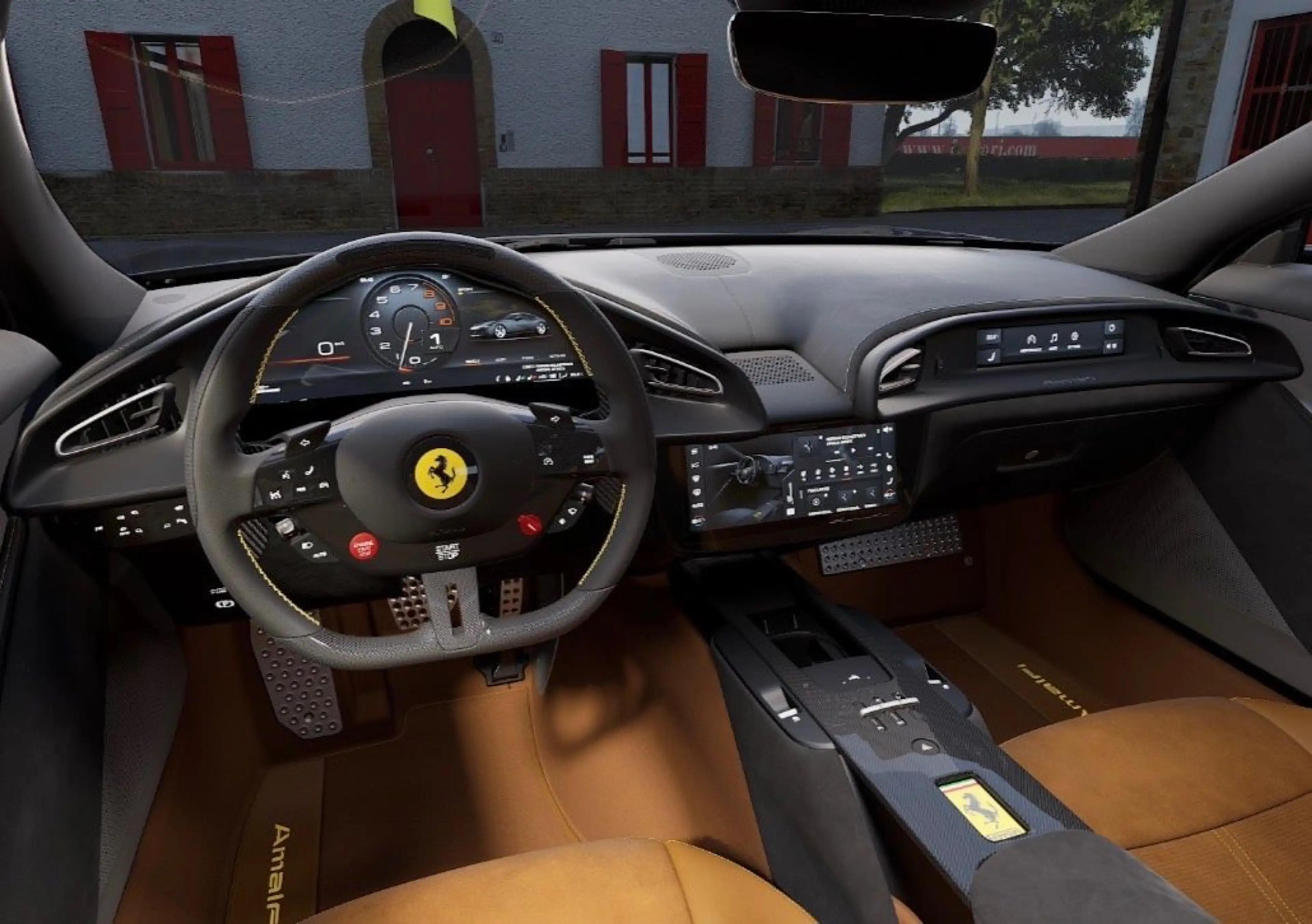 Ferrari Amalfi AMALFI MASSAGE JBL LIFT CARBON PDISPLAY PR26 NEW — photo 7
