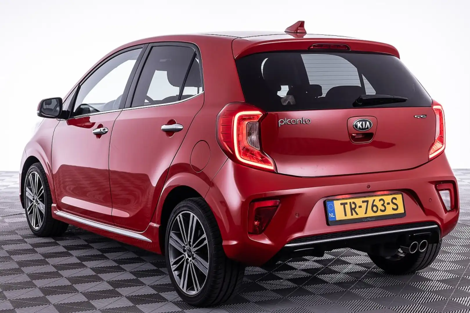 Kia Picanto 1.0 T-GDI GT-Line | LEDER | CARPLAY | CAMERA Rood - 2