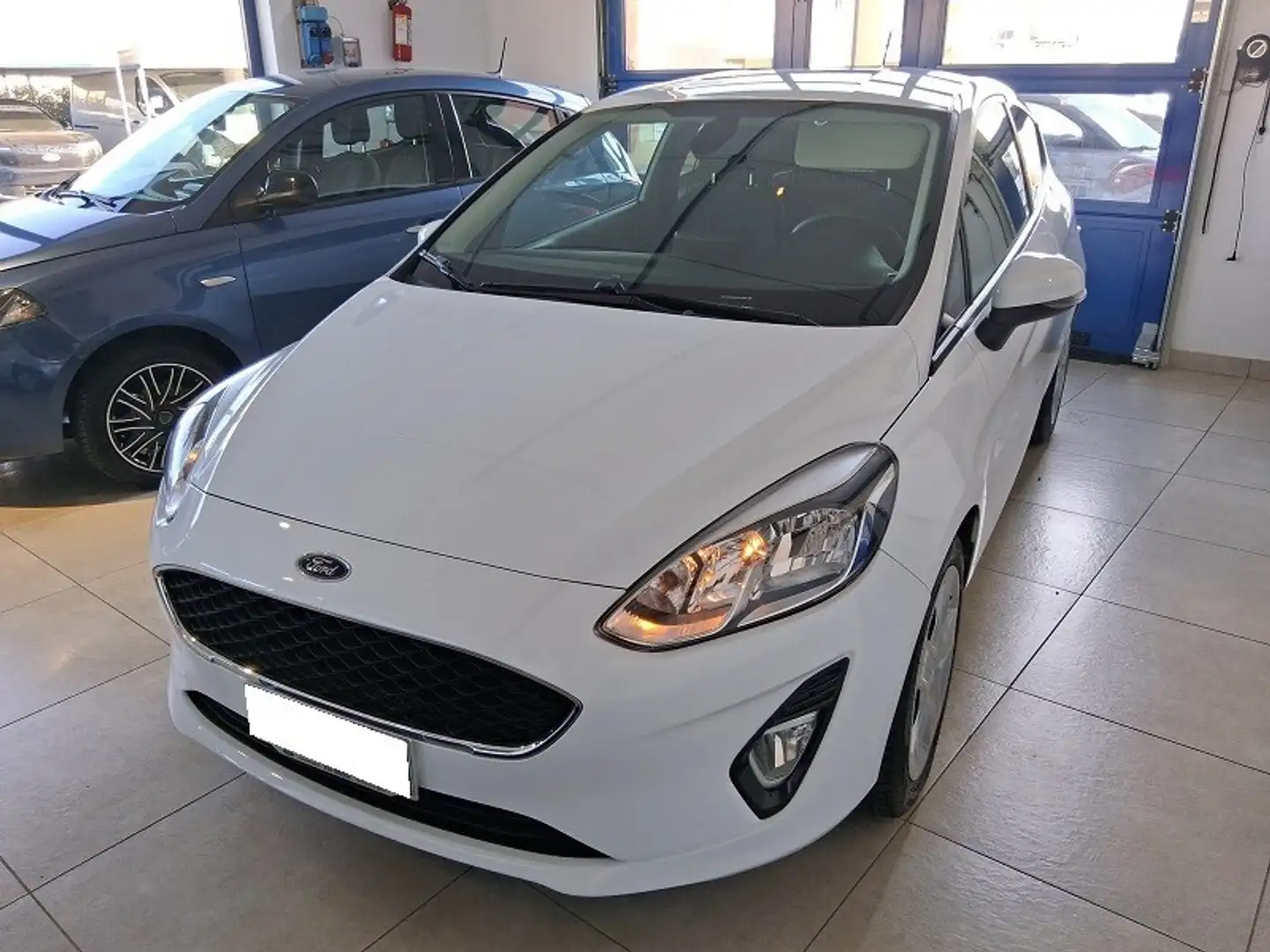Ford Fiesta Fiesta 1.5 TDCi 85 CV 3 porte Van Trend Blanc - 2