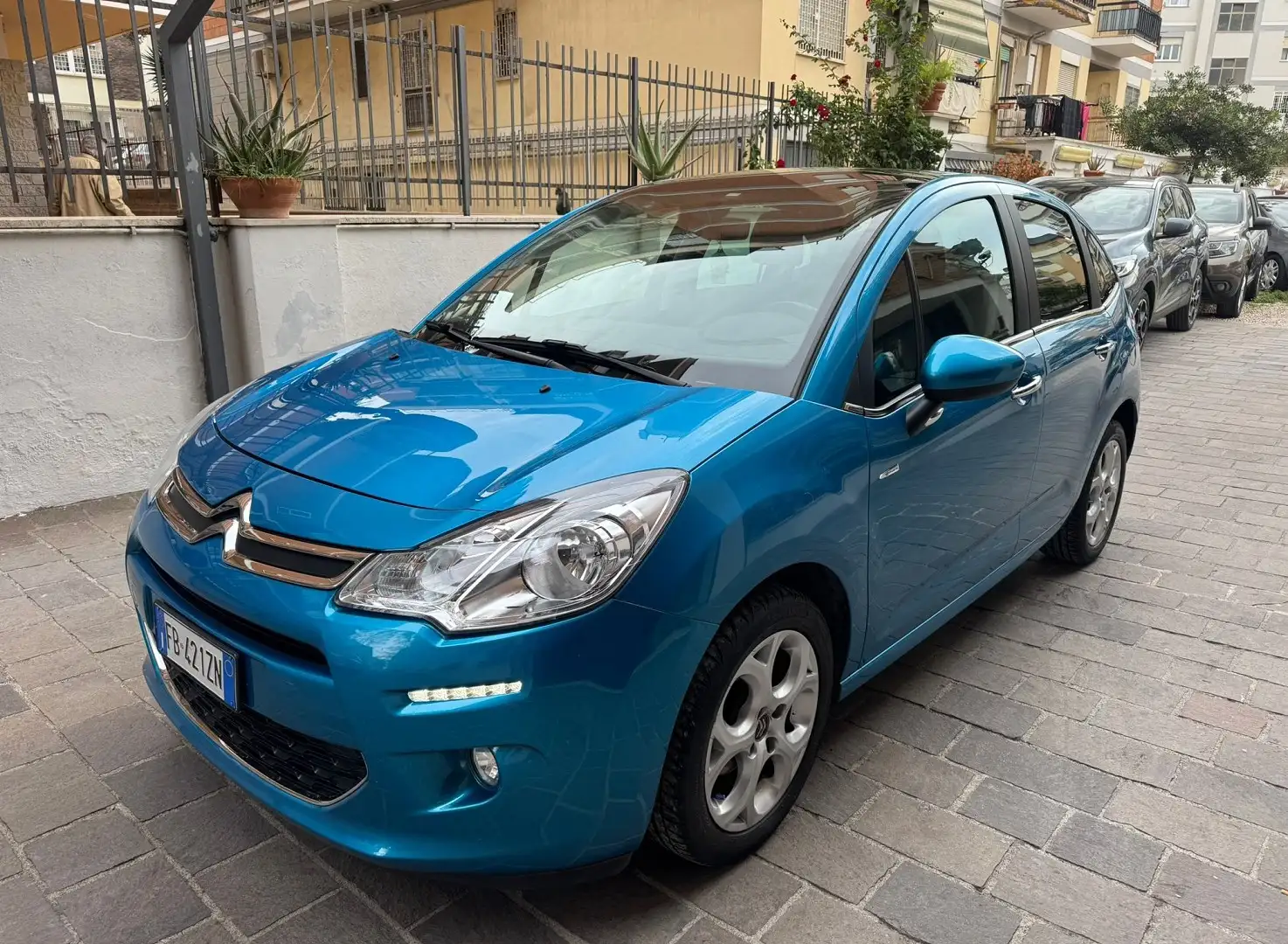 Citroen C3 CITROEN C3 Puretech 82 Exclusive IMPIANTO GPL Blau - 1