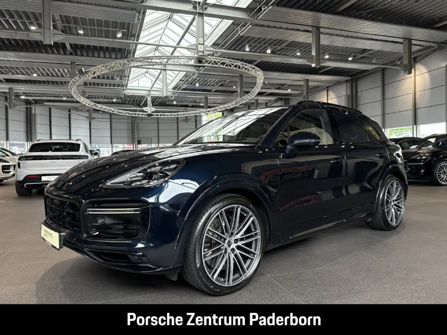 Porsche Cayenne Turbo Burmester Luftfederung LED-Matrix Blu/Azzurro - 1