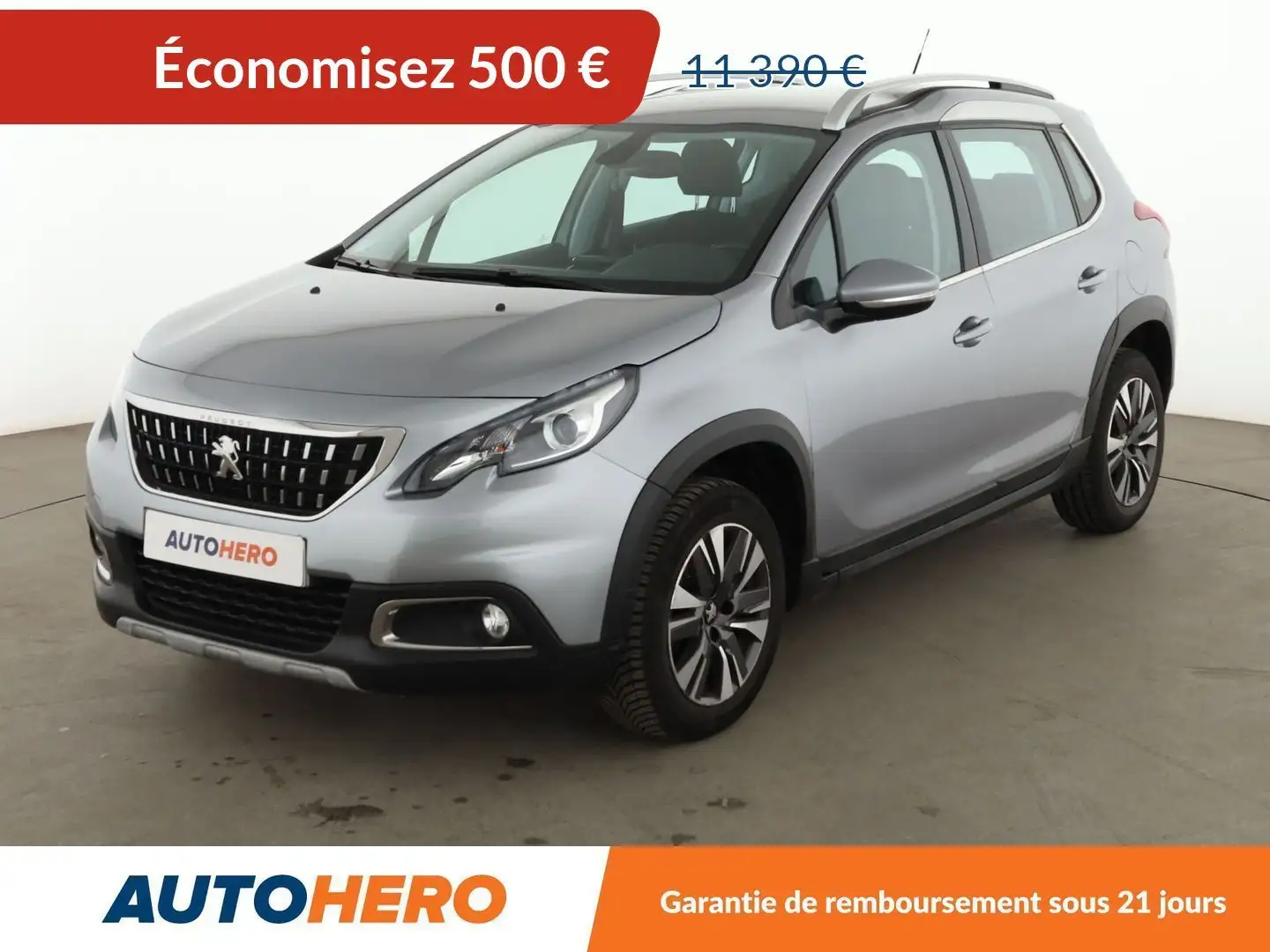 Peugeot 2008 1.2 PureTech Allure EAT6 Gris - 1