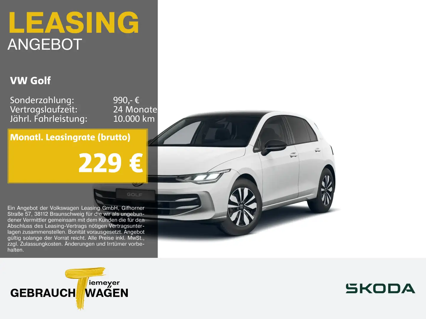 Volkswagen Golf 1.5 TSI GOAL PANO KAMERA SITZHZ LED Weiß - 1