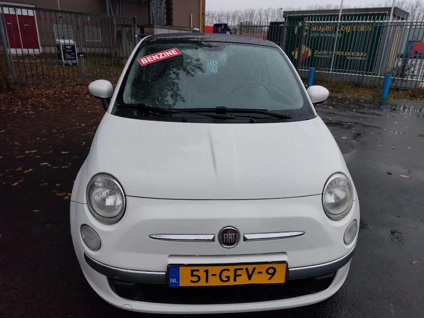 Fiat 500 1.2 Lounge LEUKE AUTO RIJDT EN SCHAKELT GOED Wit - 2