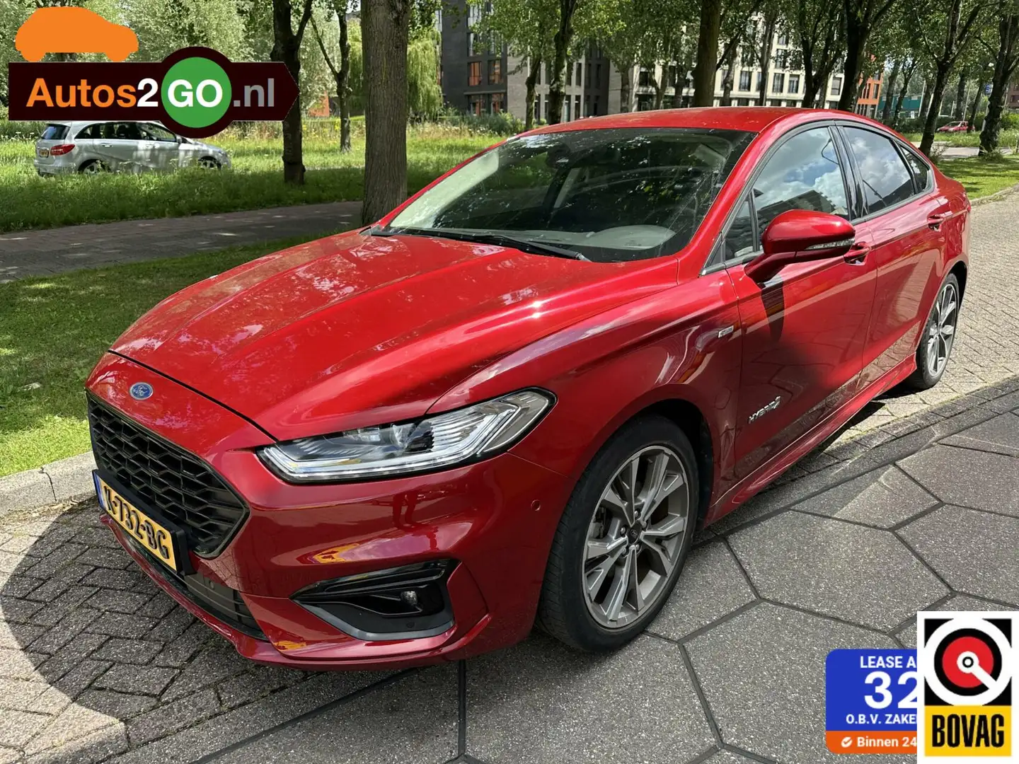 Ford Mondeo 2.0 IVCT HEV Vignale I ST-Line I Leder I AppleCarp Rood - 1