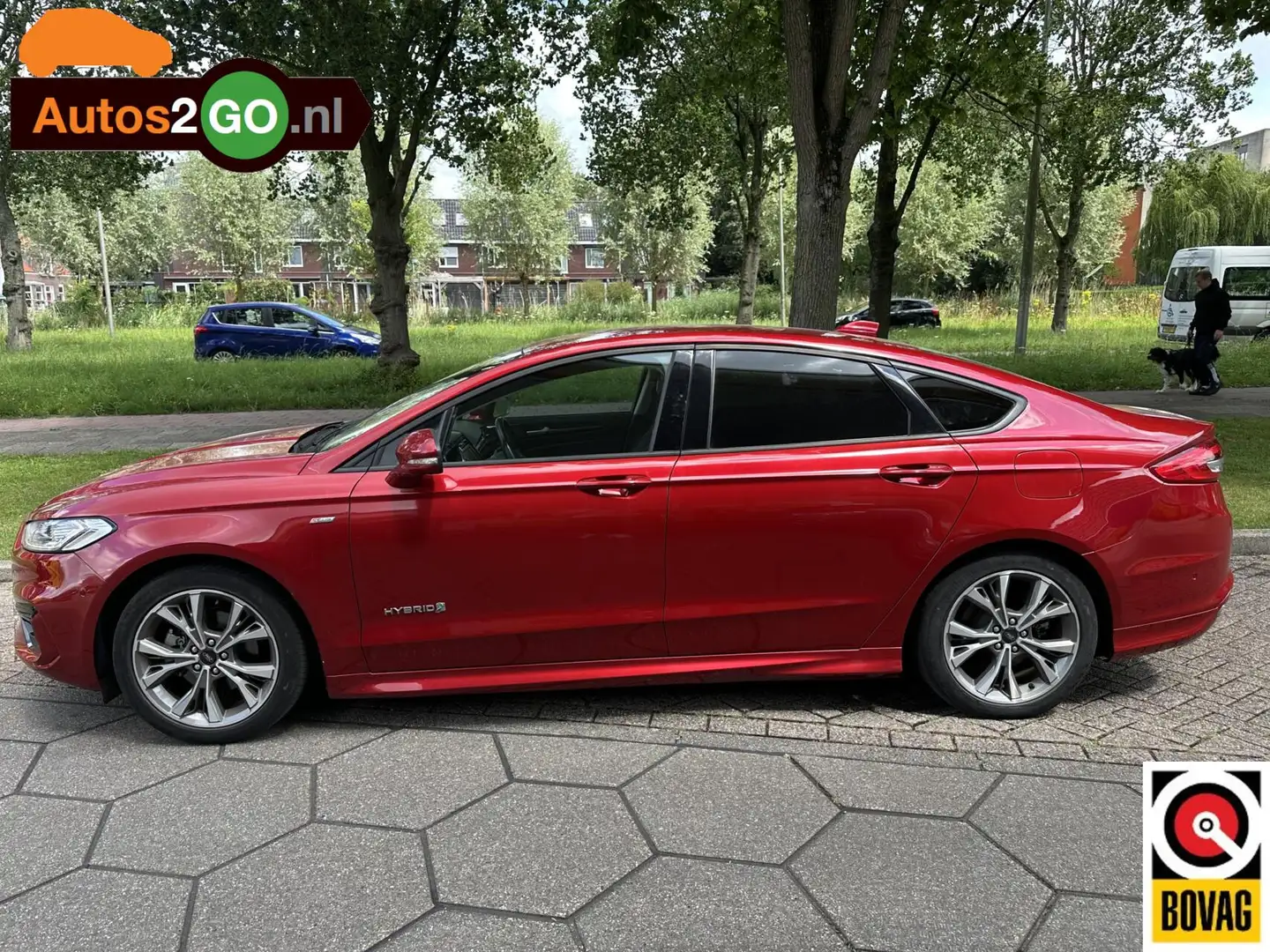 Ford Mondeo 2.0 IVCT HEV Vignale I ST-Line I Leder I AppleCarp Rood - 2