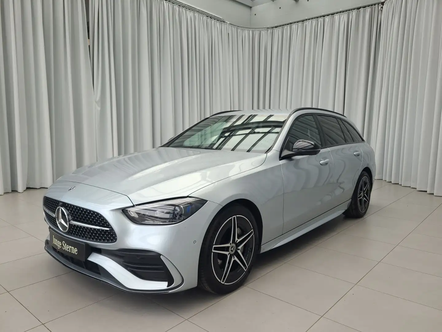 Mercedes-Benz C 220 d 4MATIC T-Modell SpurW Winterp. SportS. Silber - 2