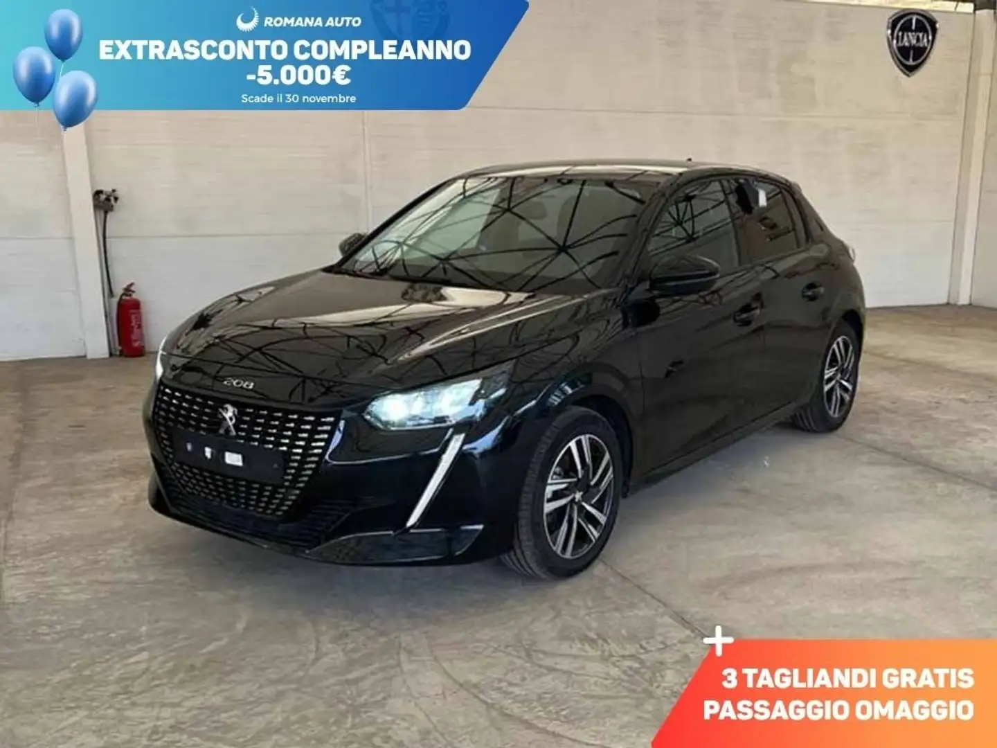 Peugeot 208 208 II 2019 1.2 puretech Allure s Nero - 1