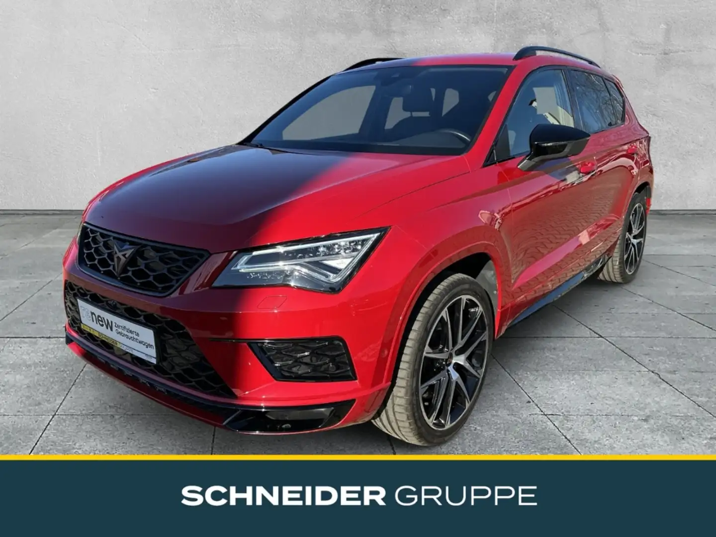 CUPRA Ateca 2.0 TSI 4Drive DSG SHZ+LED+NAVI+KLIMA+PDC Rot - 1