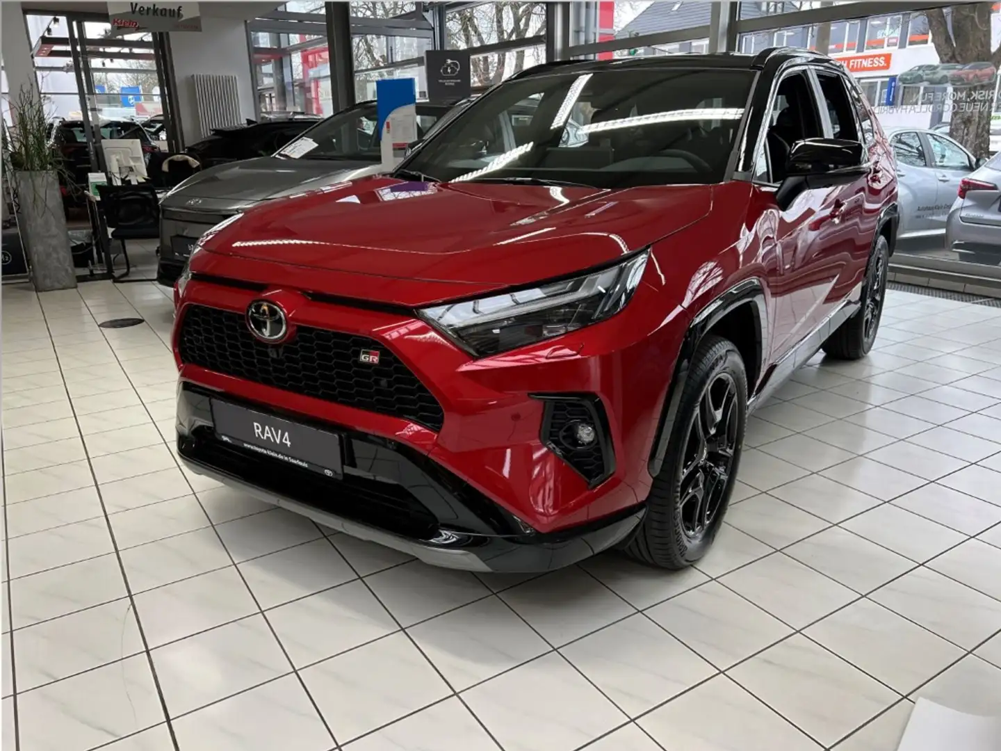 Toyota RAV 4 4x4 Sport 2.5 VVT-i EU6d 2.5l LED*KLIMAAUTO*360°KA Rot - 2