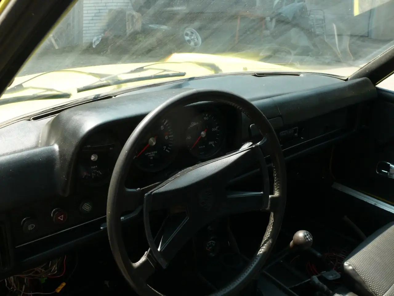 Porsche 914 Chromstoßstangen grüngelb z.Restaurieren, foto 5