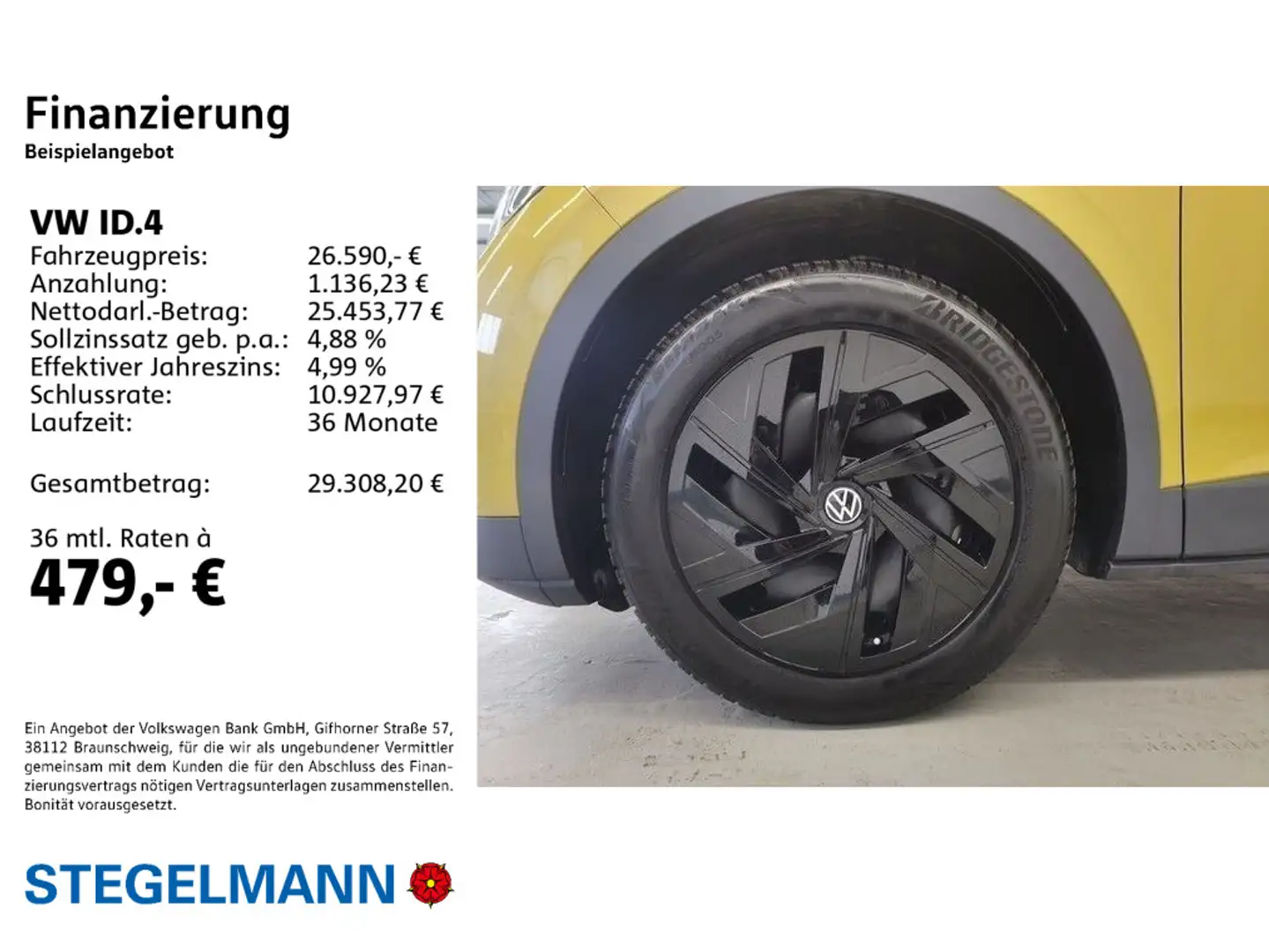 Volkswagen ID.4 Pro Performance 150kW/77kWh 1st Edition *Wä Gelb - 2