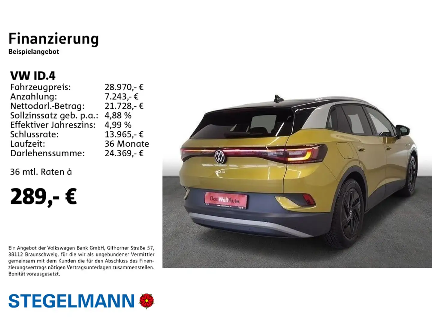 Volkswagen ID.4 Pro Performance 150kW/77kWh 1st Edition *Wä Gelb - 2