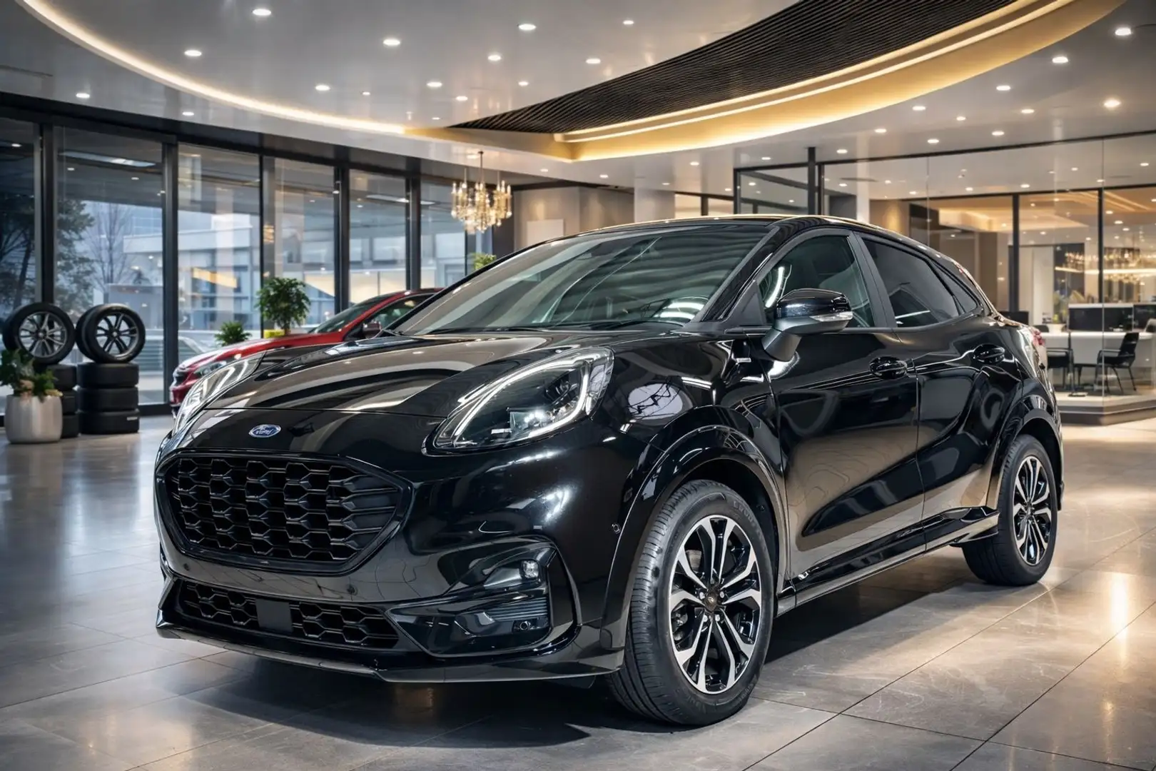 Ford Puma ST-Line+LED+NAVI+ Mild-Hybrid +KAMERA* Noir - 1