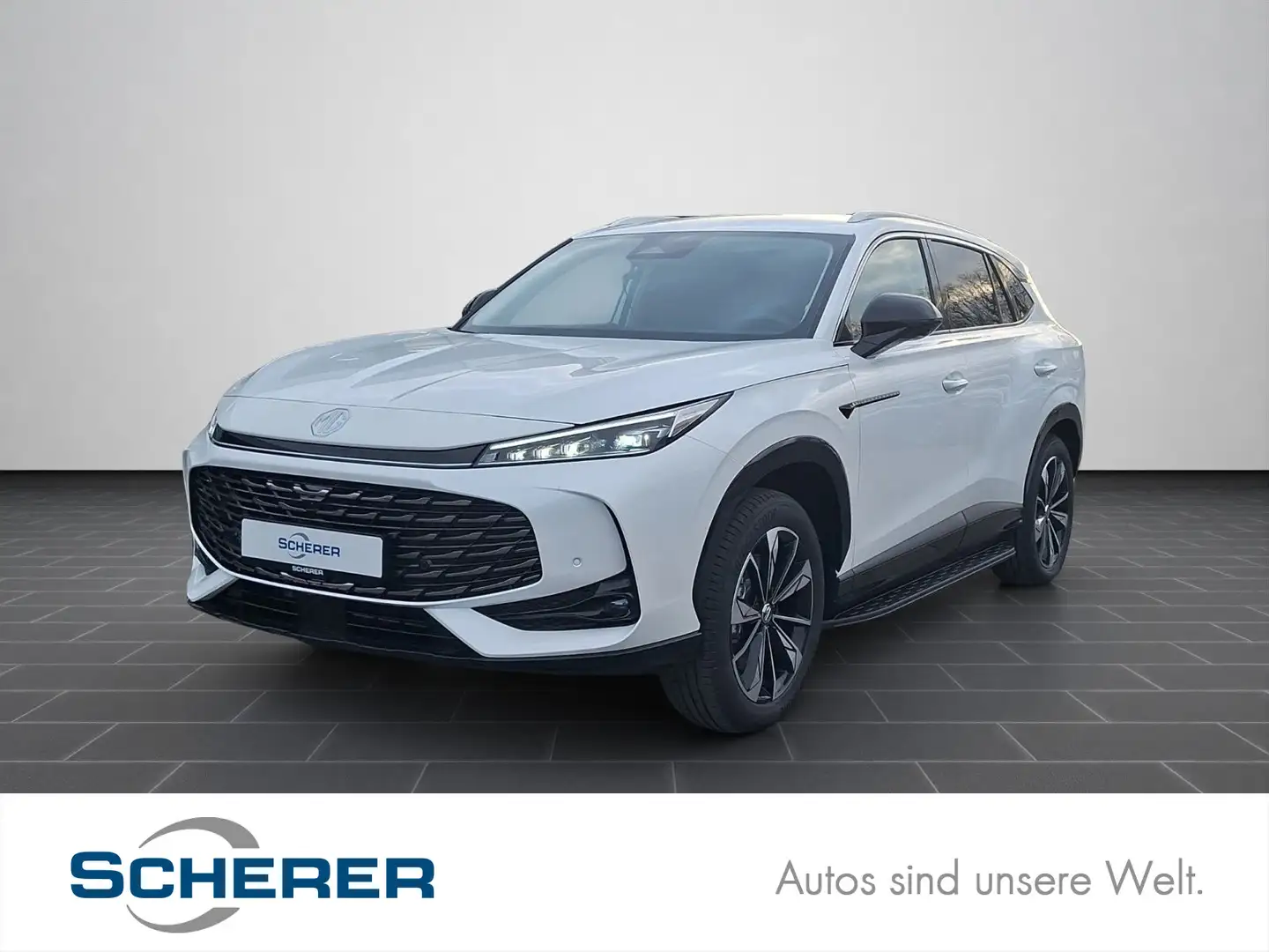 MG HS PHEV Luxury Weiß - 1