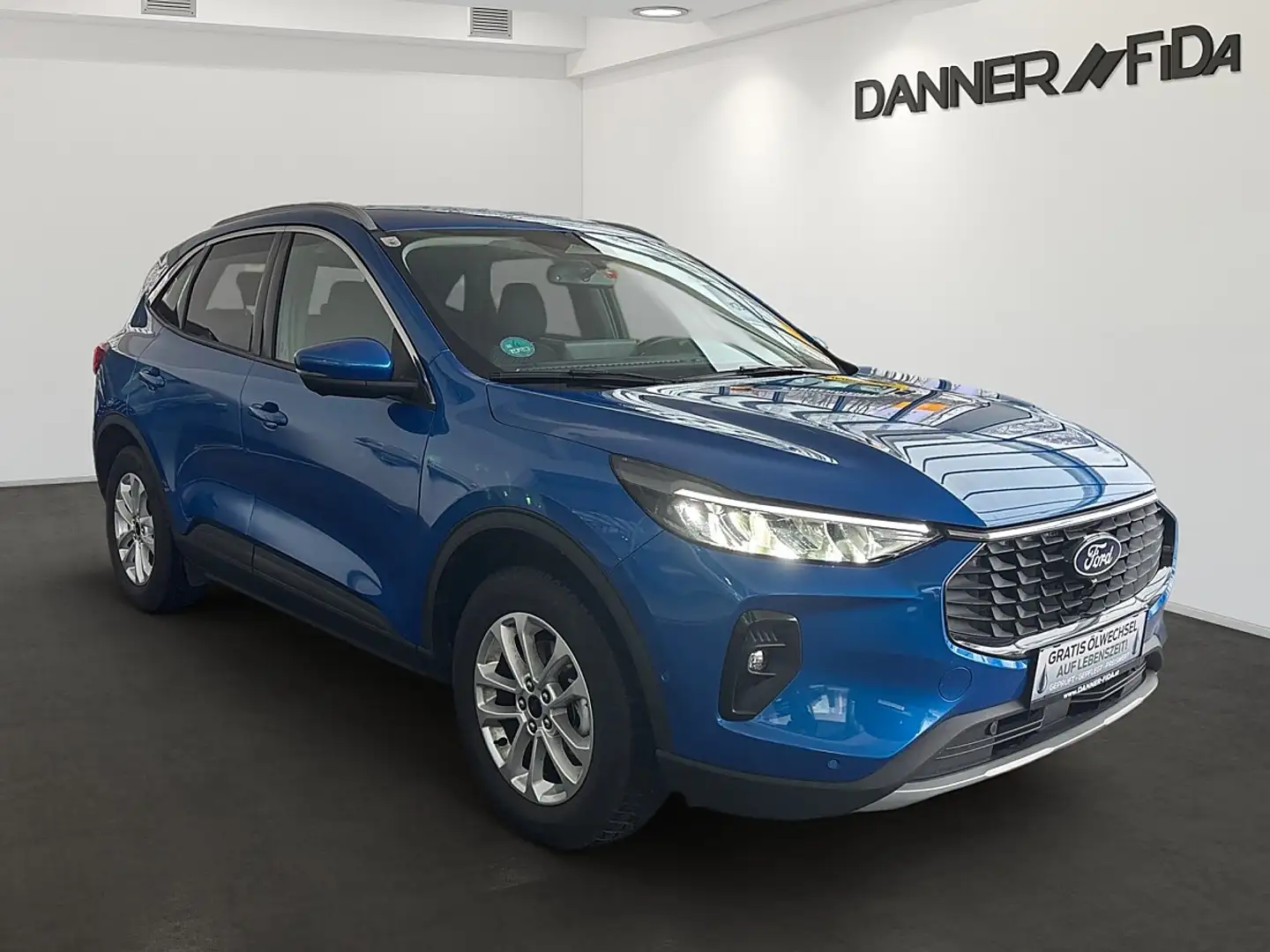 Ford Kuga Titanium 183PS Benzin/Hybrid 2,5 Duratec FHEV A... Bleu - 2