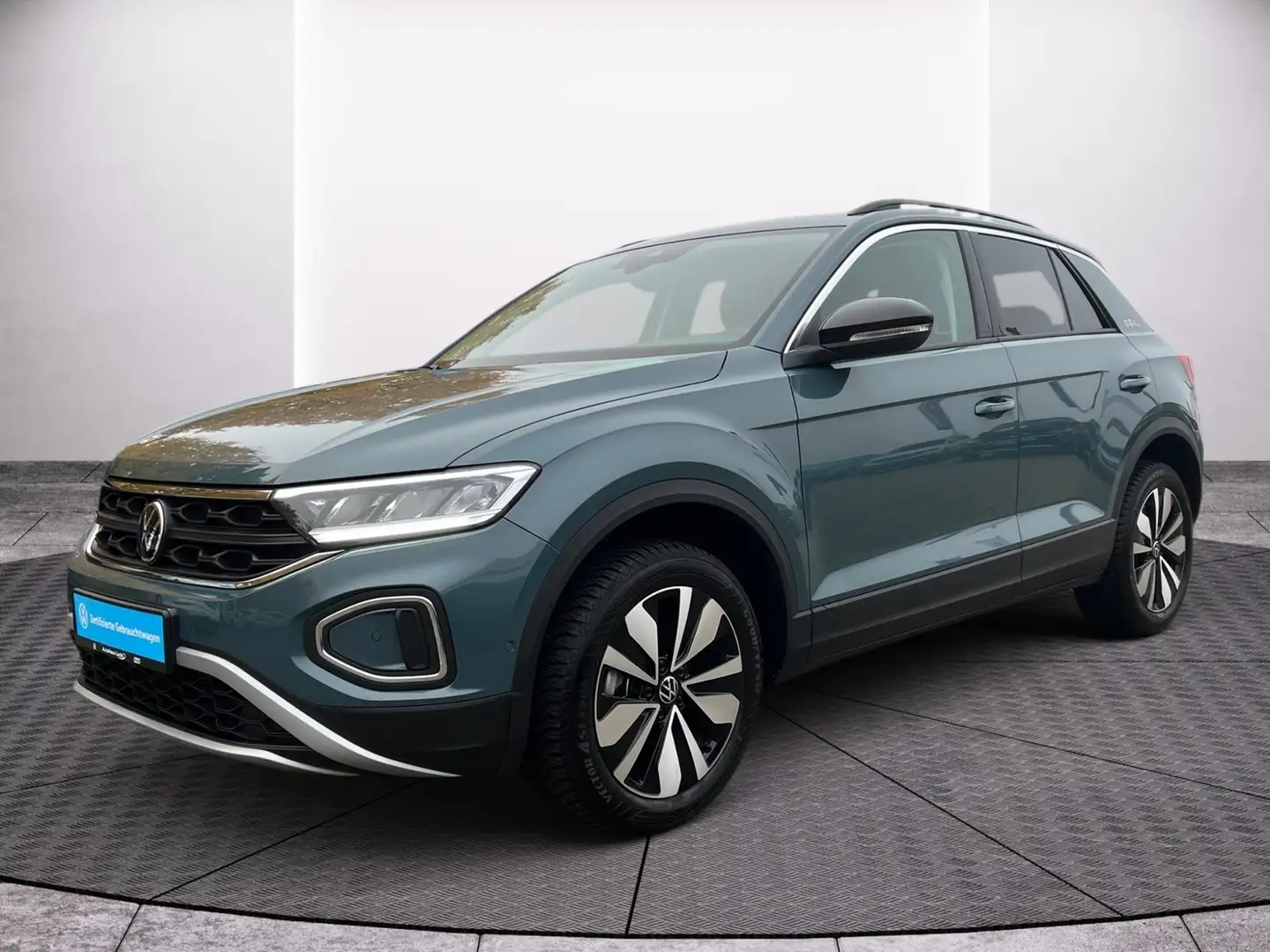 Volkswagen T-Roc 1.5 TSI Goal Kamera LED ACC APP Blau - 2