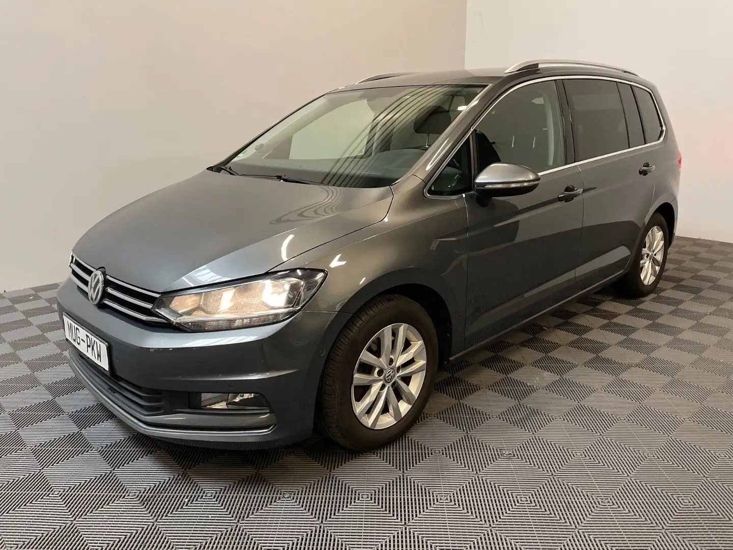 Volkswagen Touran 1.6 TDI *7Sitzer-ACC-AHK* Gris - 1