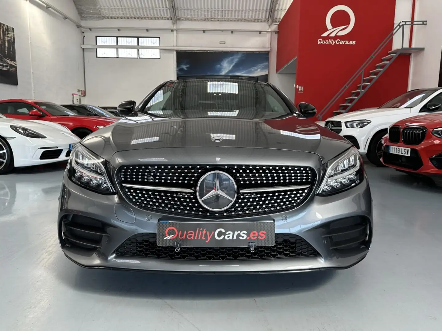 Mercedes-Benz C 220 Coupé 220d 9G-Tronic (0.0) Gris - 2