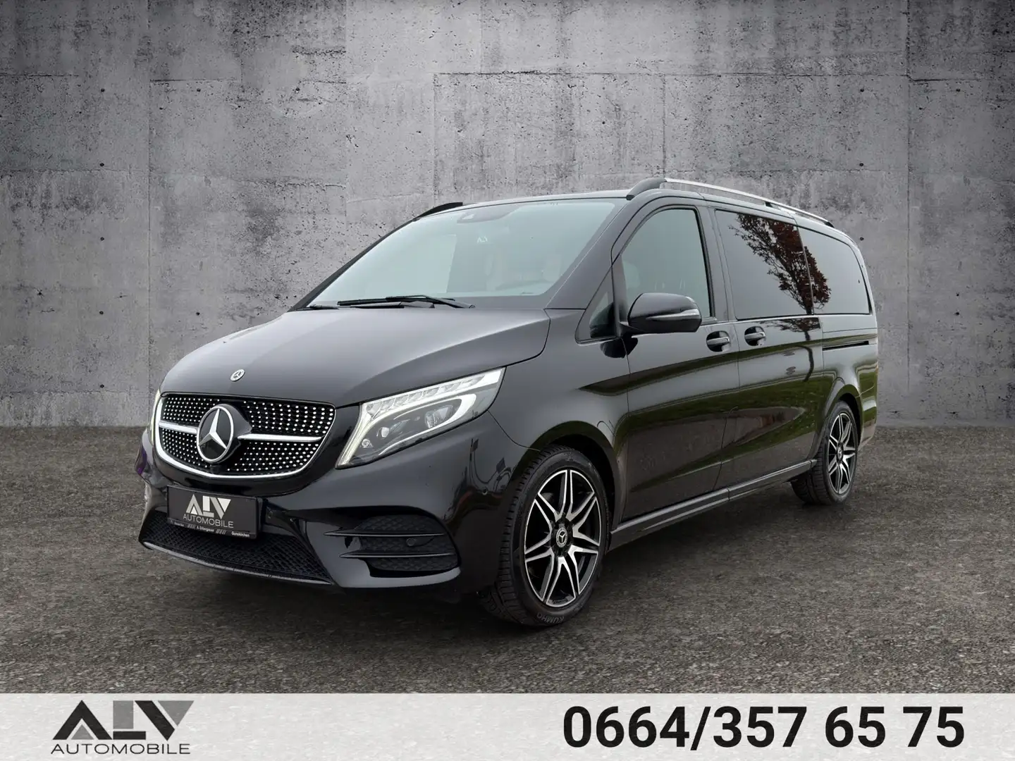 Mercedes-Benz V 250 d EDITION 2020 lang AMG-Line Schwarz - 2
