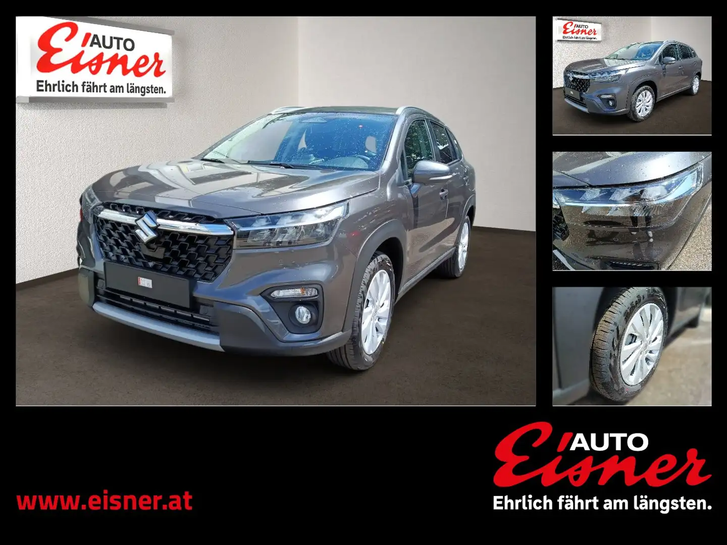Suzuki S-Cross 1,4 GL+ Hybrid Shine 2xKlima ACC KeyLess Grau - 1