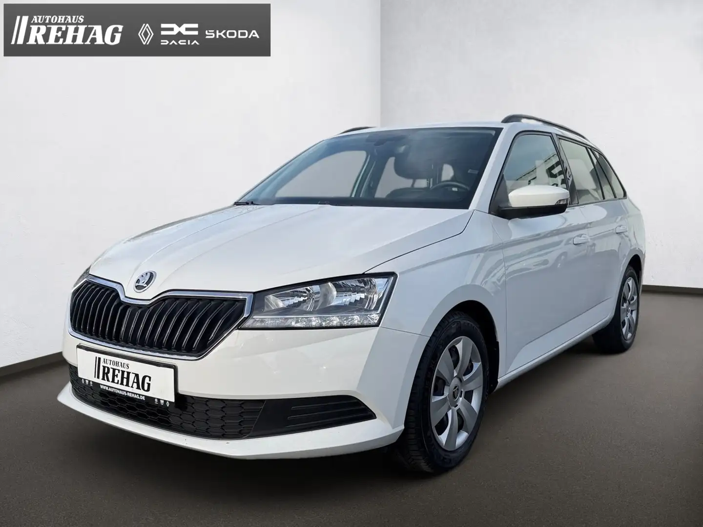 Skoda Fabia Combi Ambition 1,0 TSI DSG *Allwetter*Smartlink*SHZ* Weiß - 2