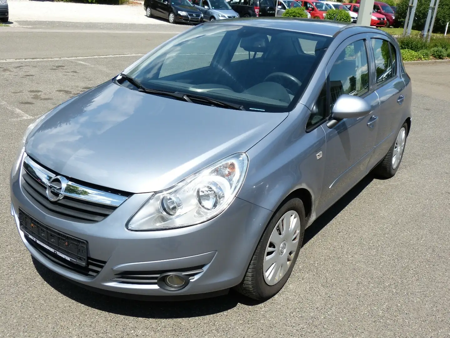 Opel Corsa Edition 1.2 [KLIMA/CD/5-TÜRIG/AHK] Argent - 1