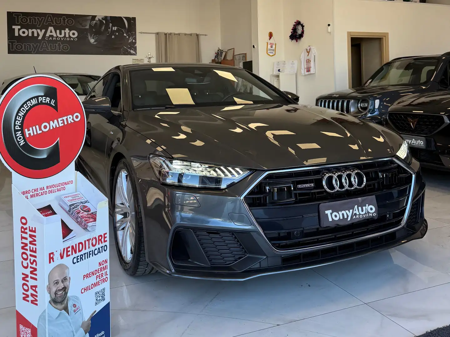 Audi A7 A7 SPB 50tdi mhev quattro S-LINE,NAVI,TELECAMERA Grey - 1