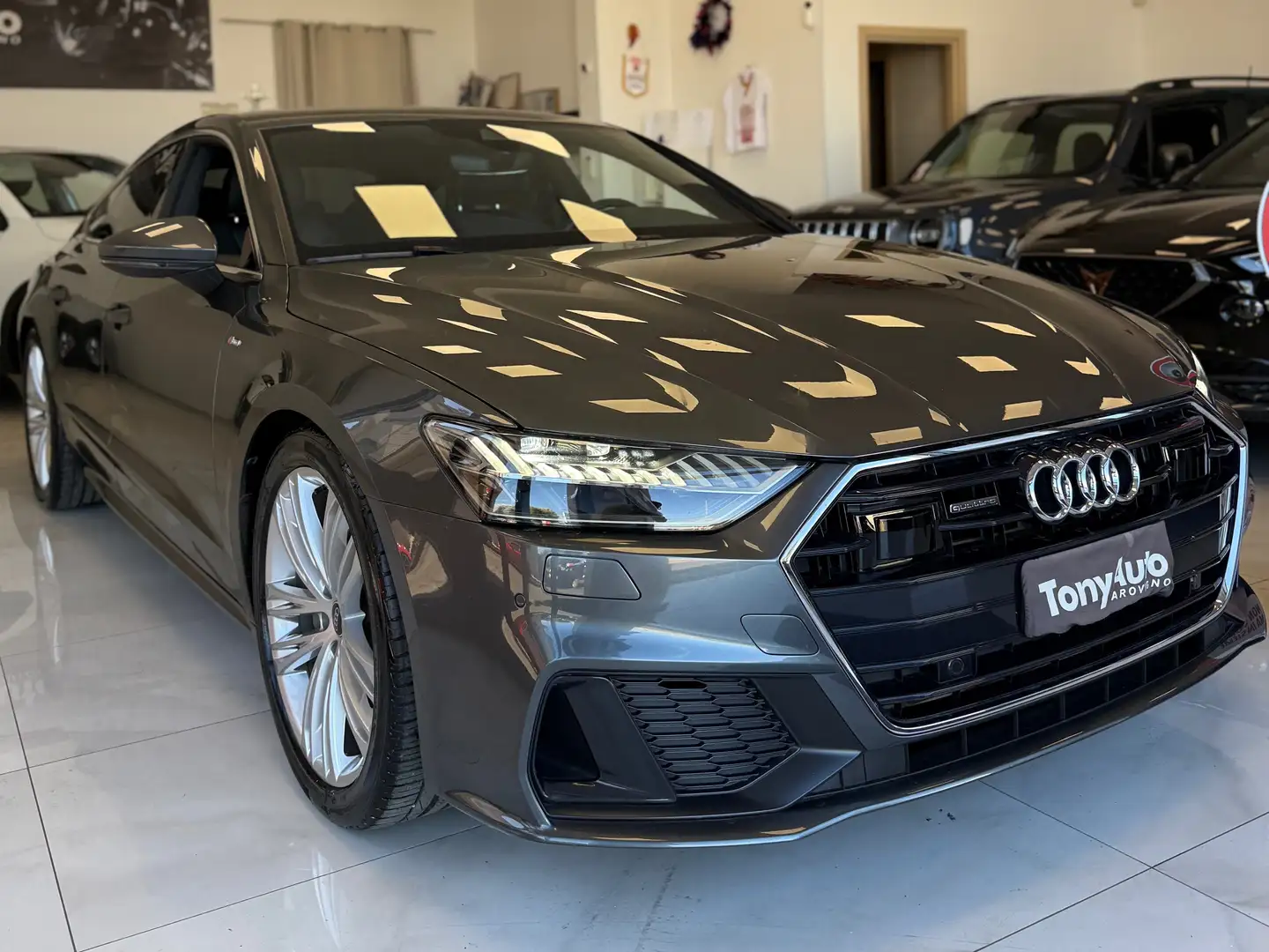 Audi A7 A7 SPB 50tdi mhev quattro S-LINE,NAVI,TELECAMERA Grey - 2