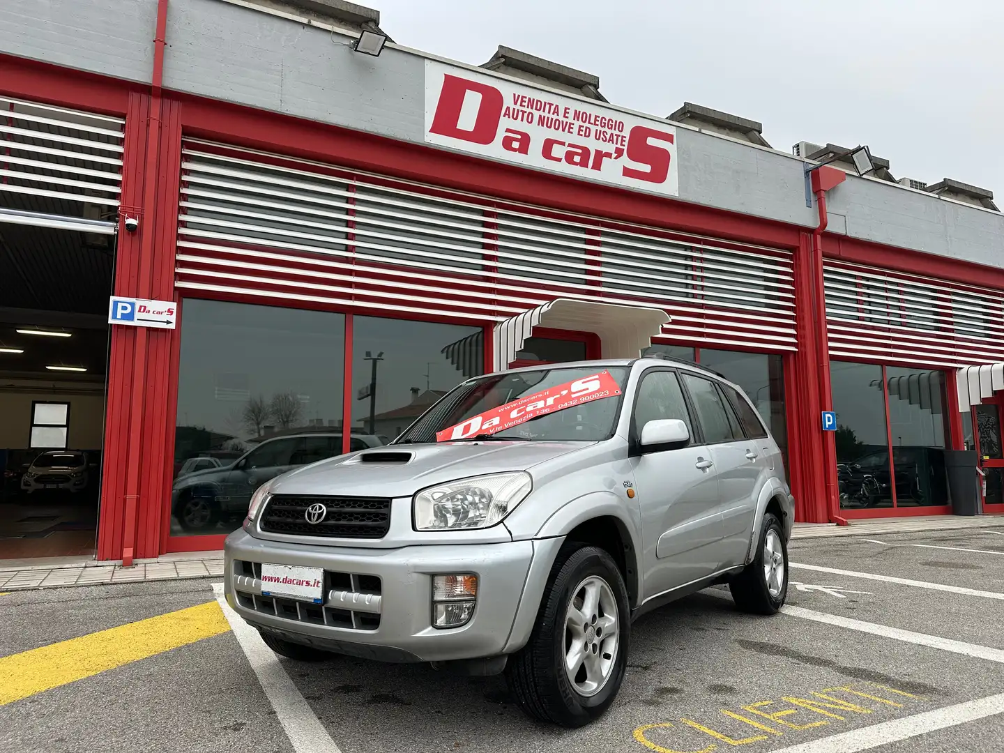 Toyota RAV 4 5p 2.0 d-4d 16v, 4X4! Argento - 1