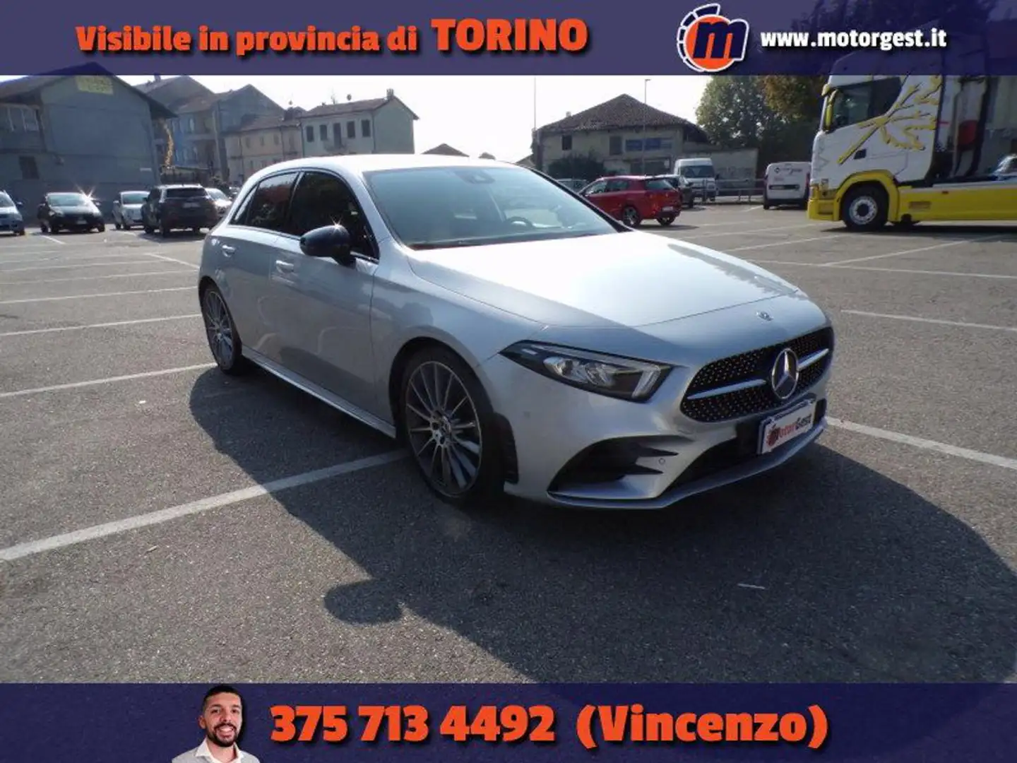 Mercedes-Benz A 180 d Automatic Premium Grigio - 1