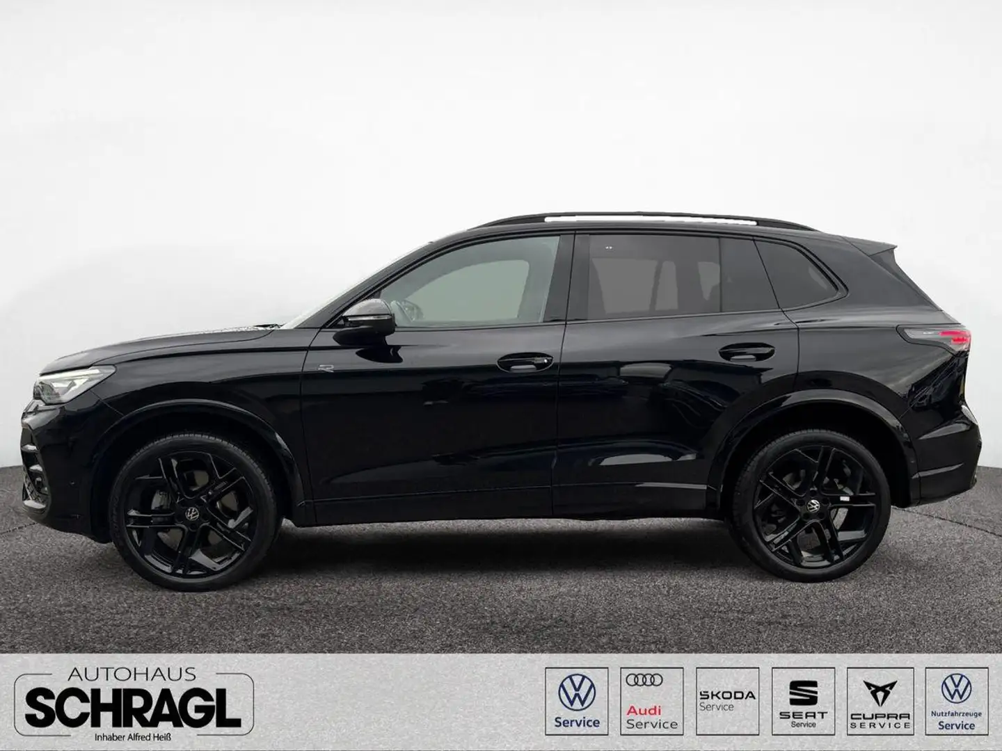 Volkswagen Tiguan 2.0 TDI DSG 4Motion R-LINE+AHK+PANO+BLACK Schwarz - 2