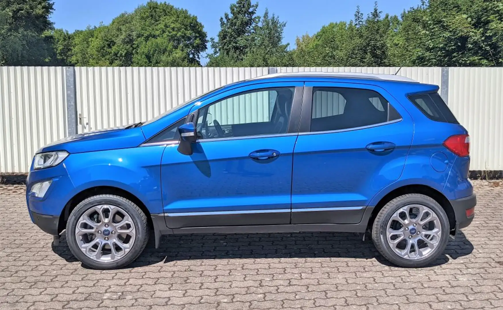 Ford EcoSport 1.0l EcoBoost Aut. TITANIUM X Navi+Xenon+Dach+RFK Bleu - 2
