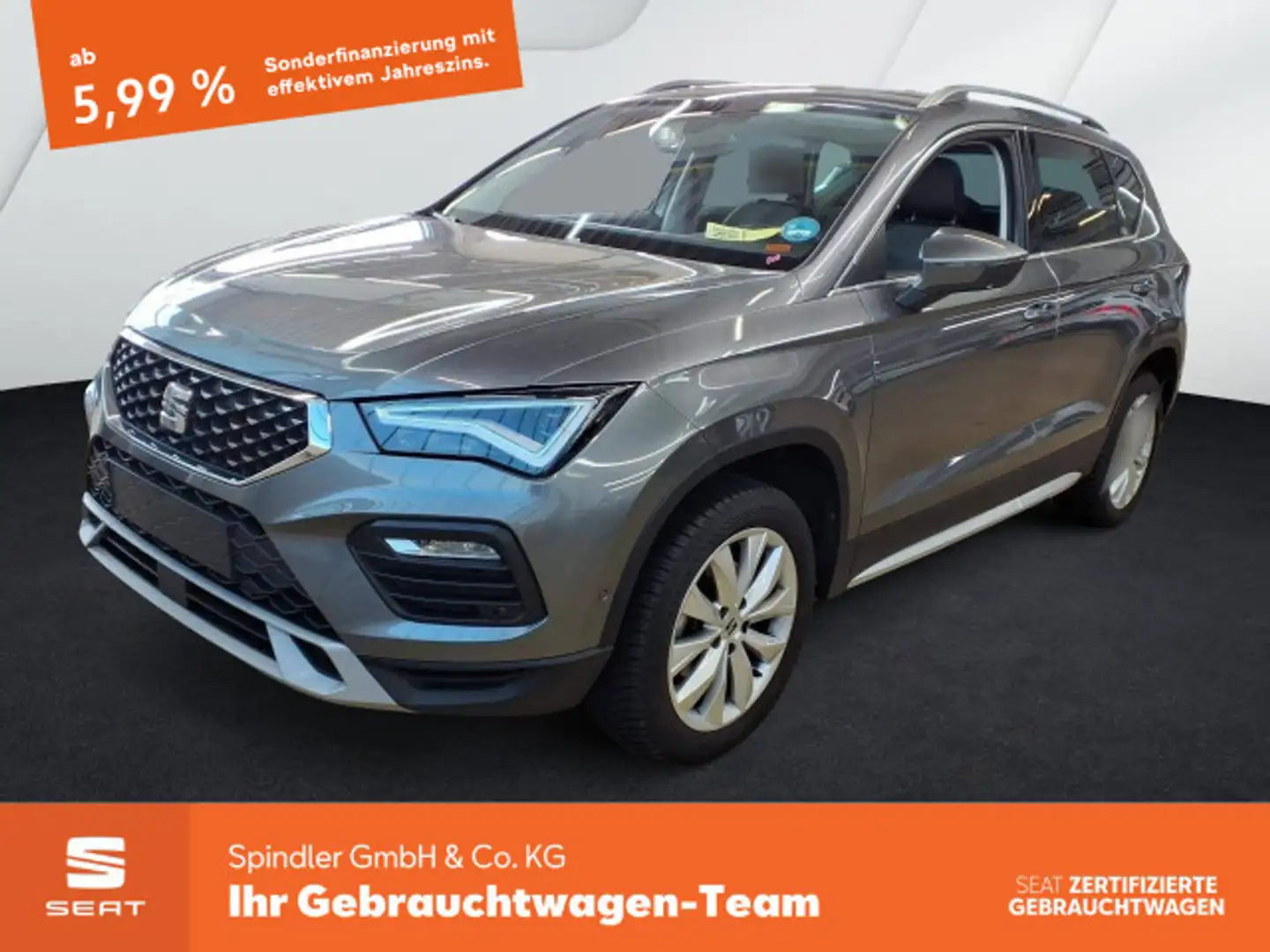 SEAT Ateca Xperience 1.5TSI DSG / Navi, AHK, RFK, LED Gris - 1