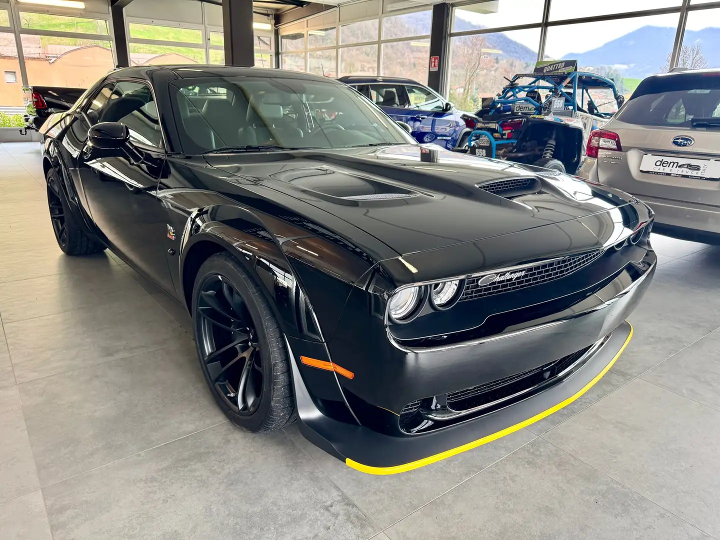 Dodge Challenger 6.4 V8 Scat Pack Shaker Widebody Anche con 250CV Schwarz - 1
